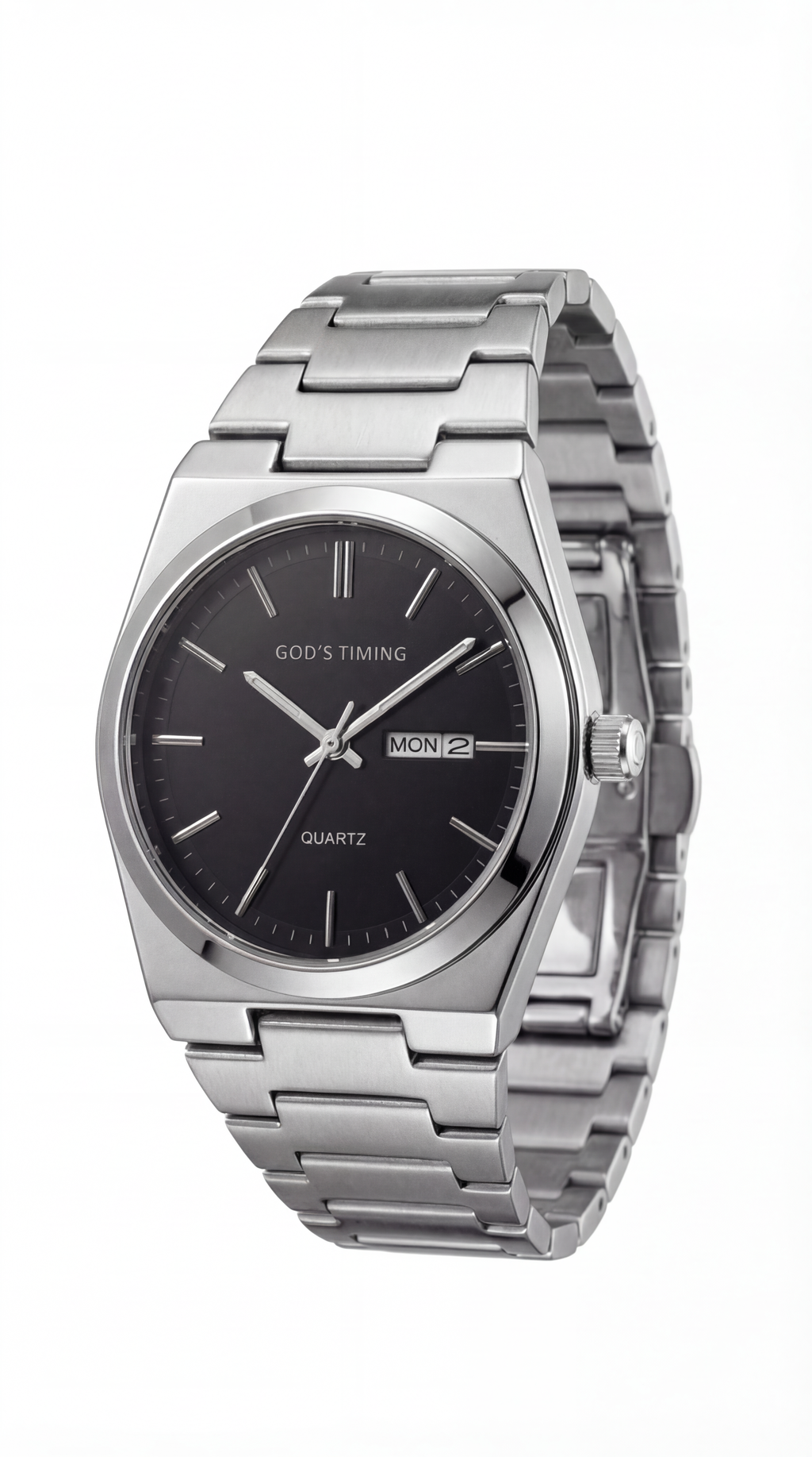 Salem | Zwart heren horloge
