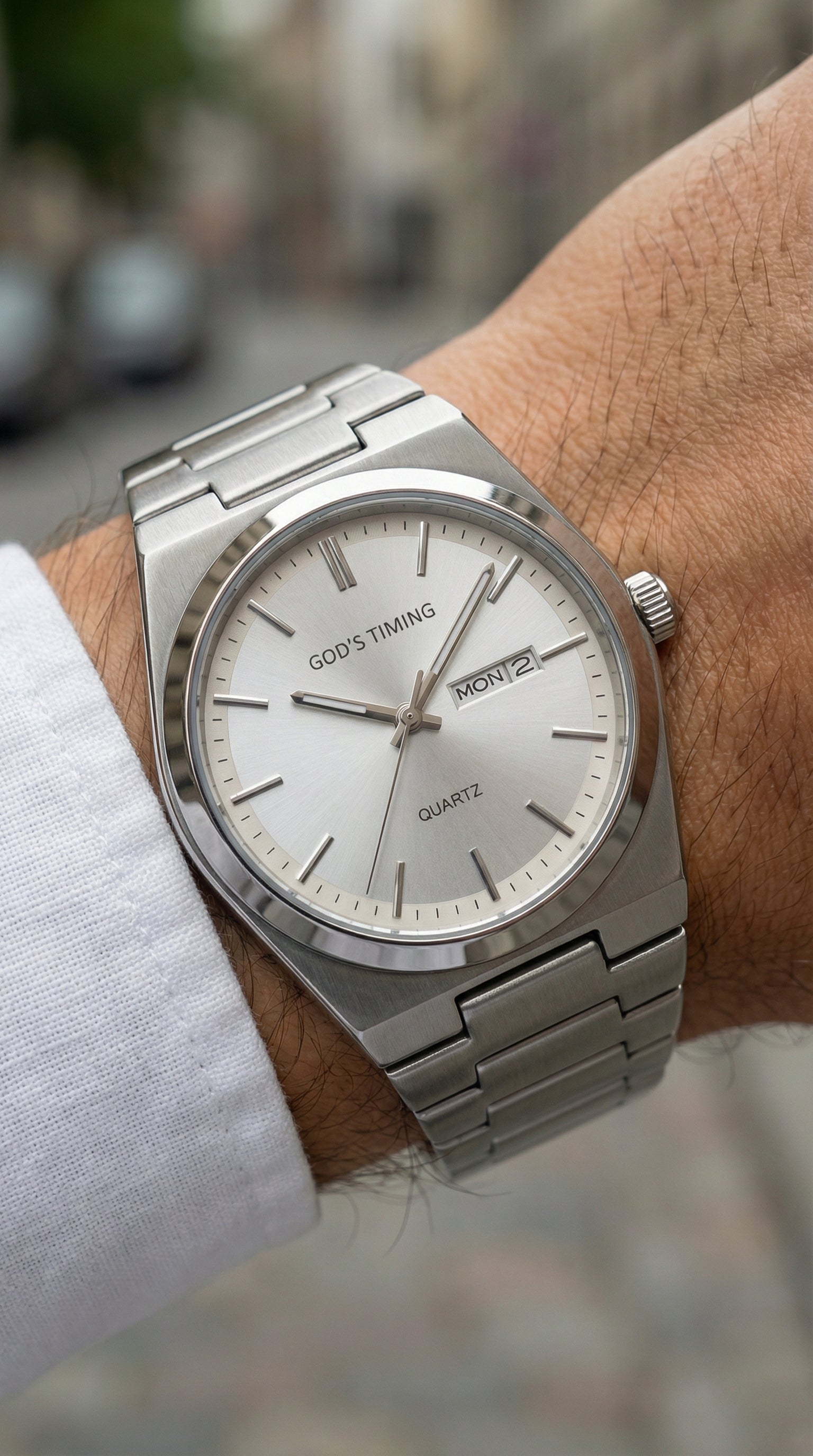 Havilah | Wit heren horloge