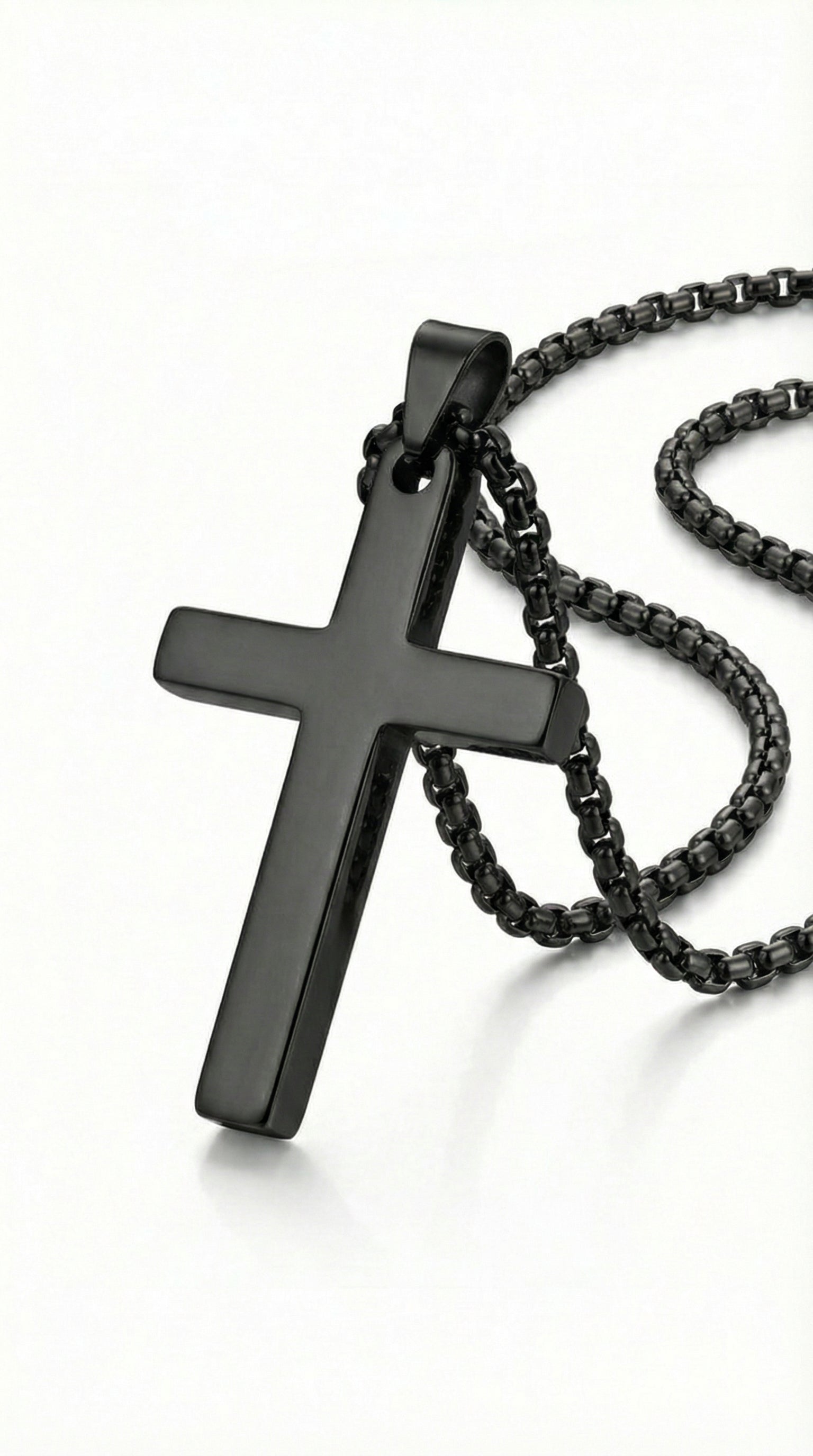 Mens cross | classic black (Golgotha)