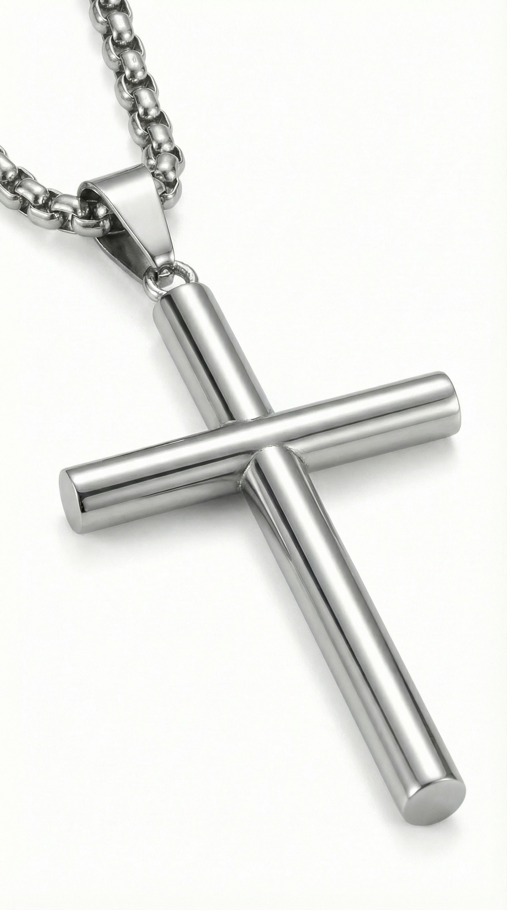 Heren kruis ketting | Zilver – The Prophet