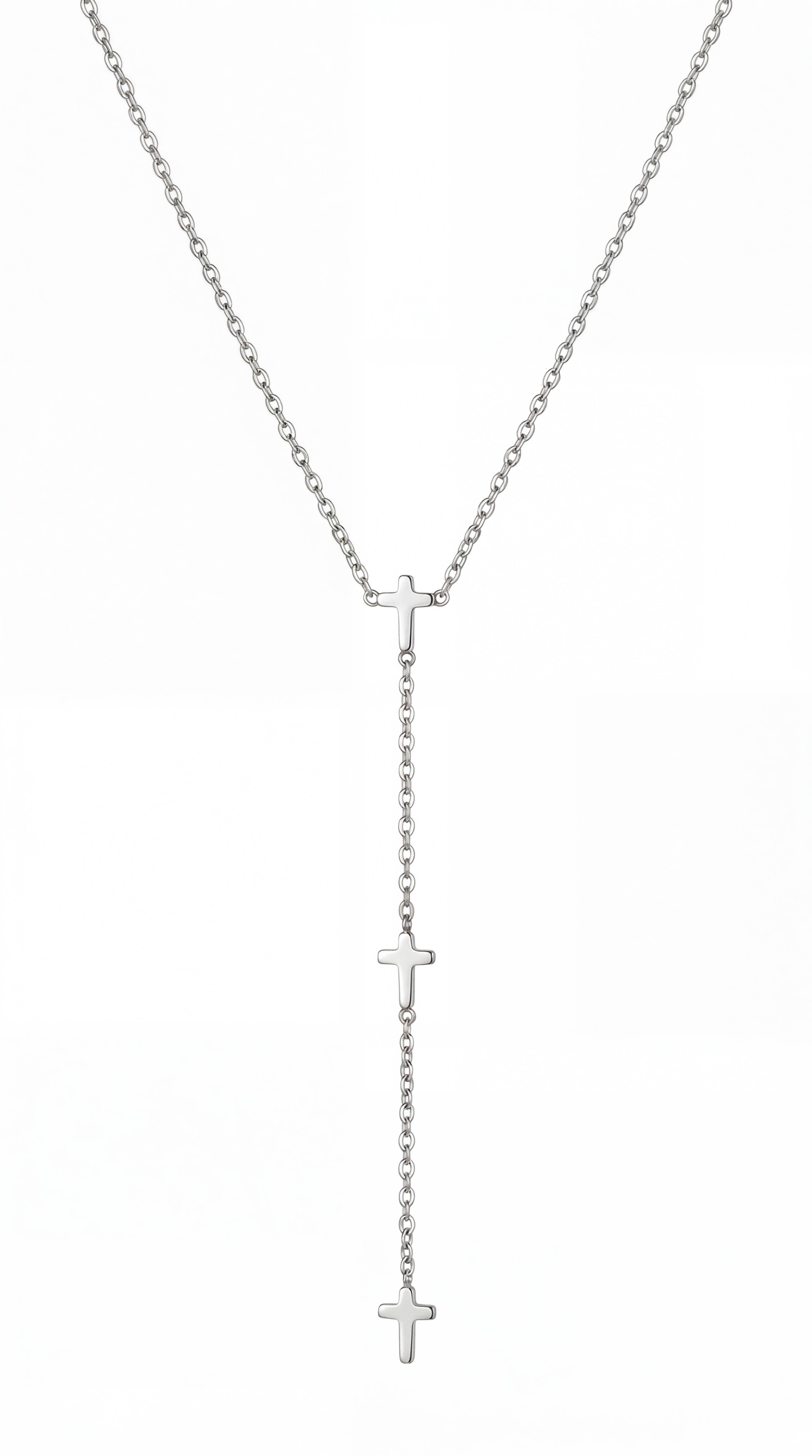 Womens cross necklace | Silver – Holy Trinity