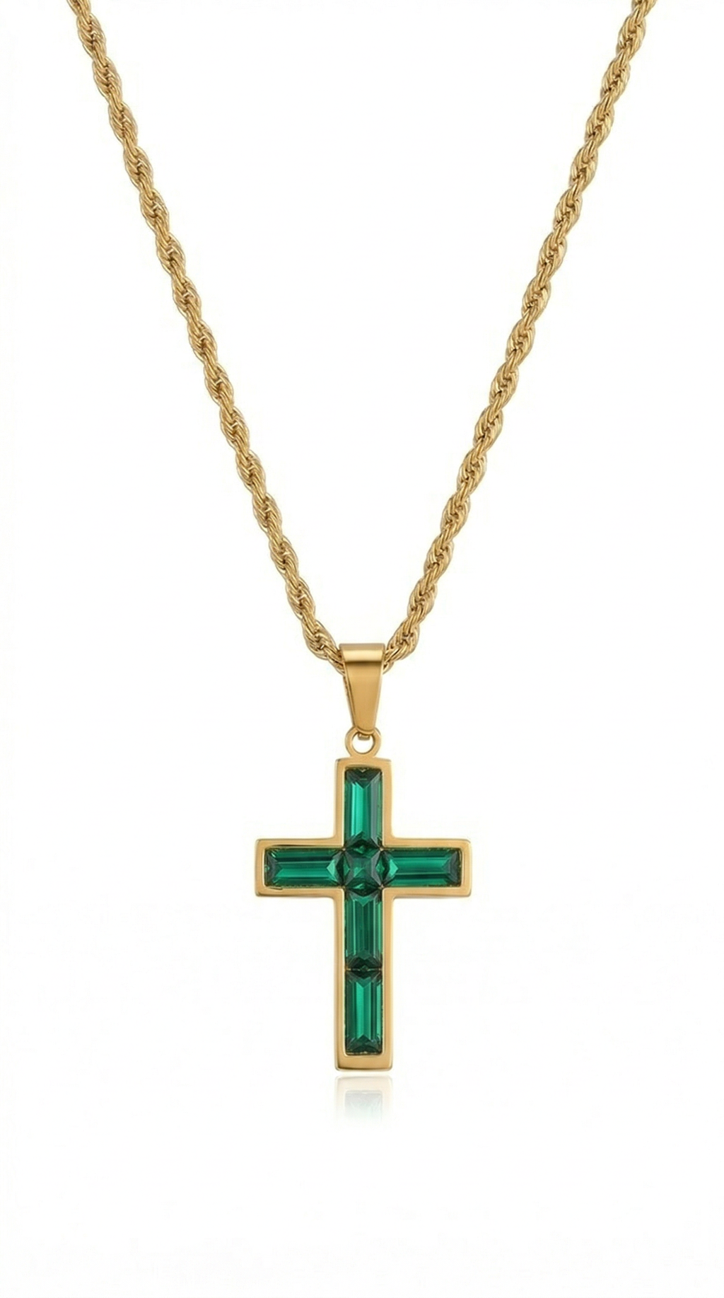 Heren kruis ketting | Goud – Eden
