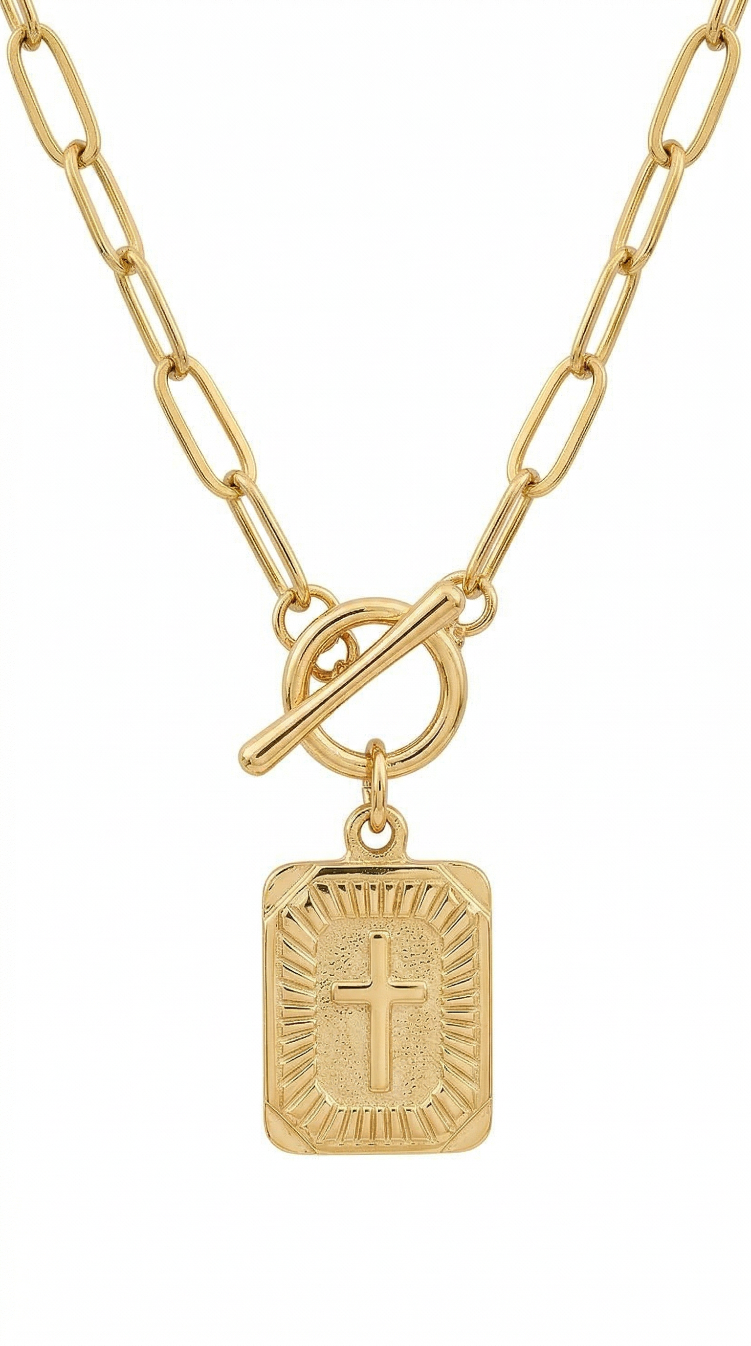 Womens cross necklace | Gold – Wisdom