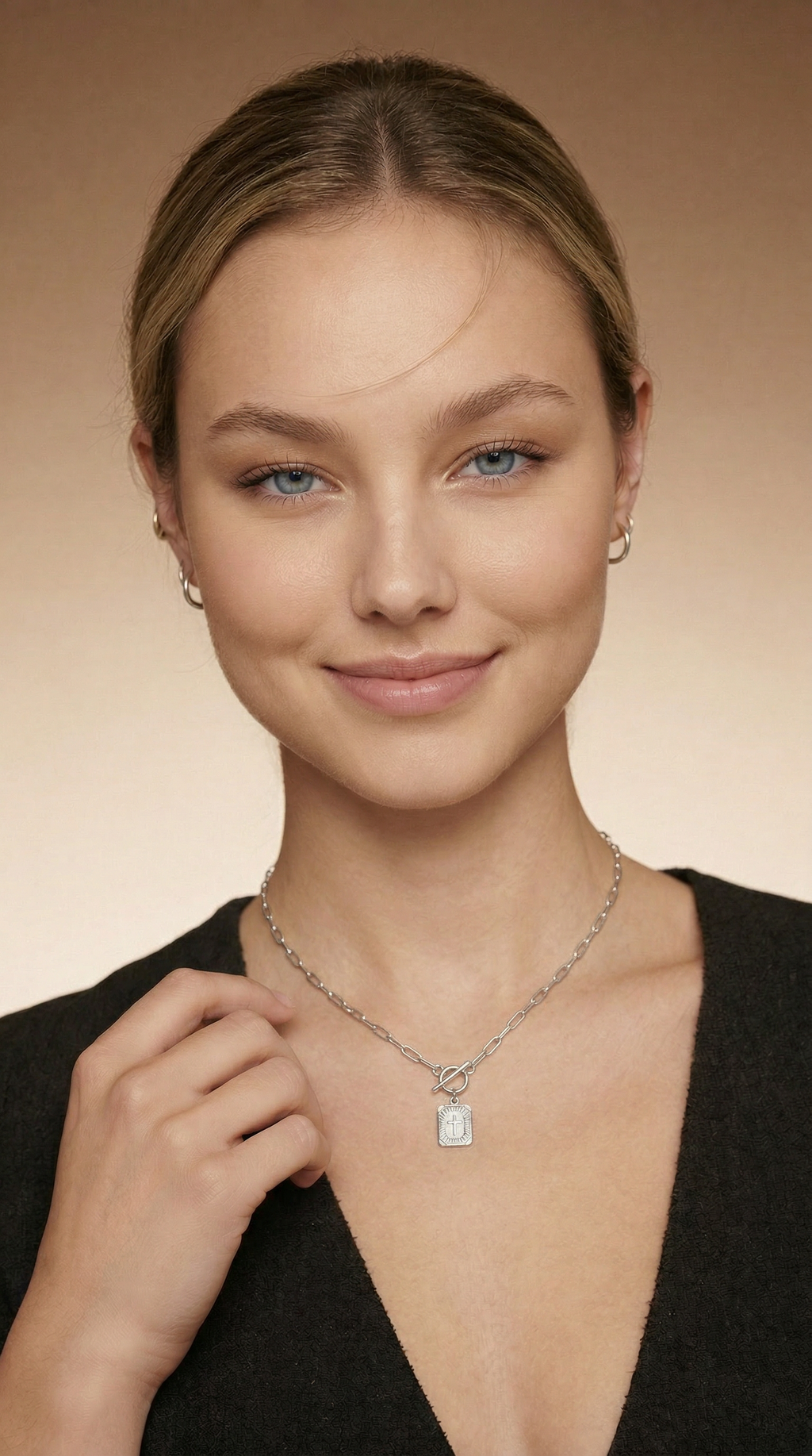 Dames kruis ketting | Zilver – Wisdom