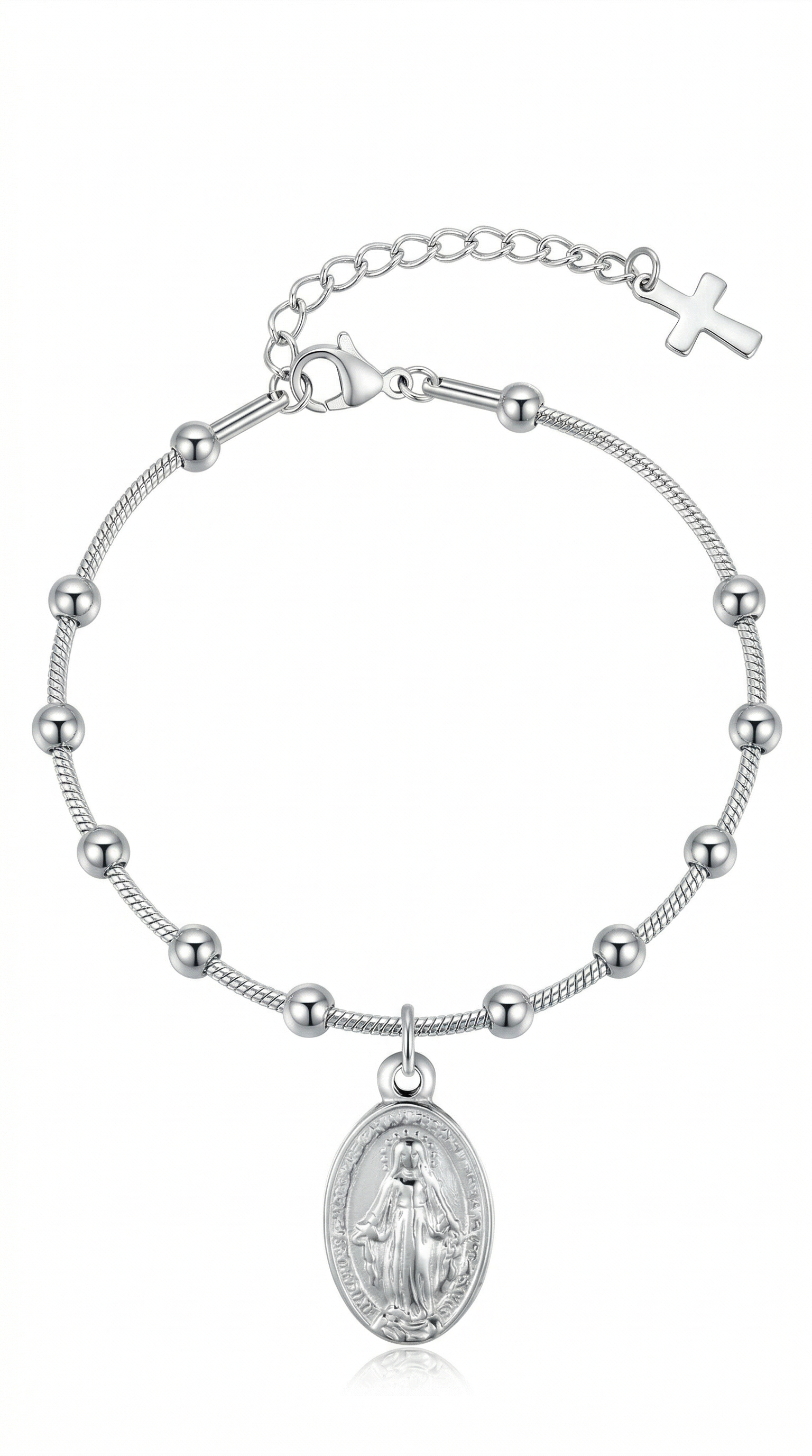 Womens Mary bracelet | Silver – Mary's blessing