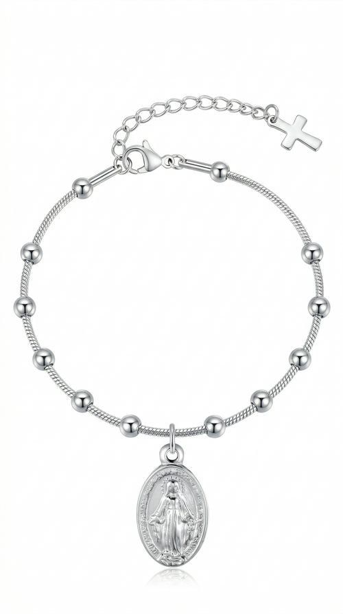 Dames Maria armband | Zilver – Mary's blessing
