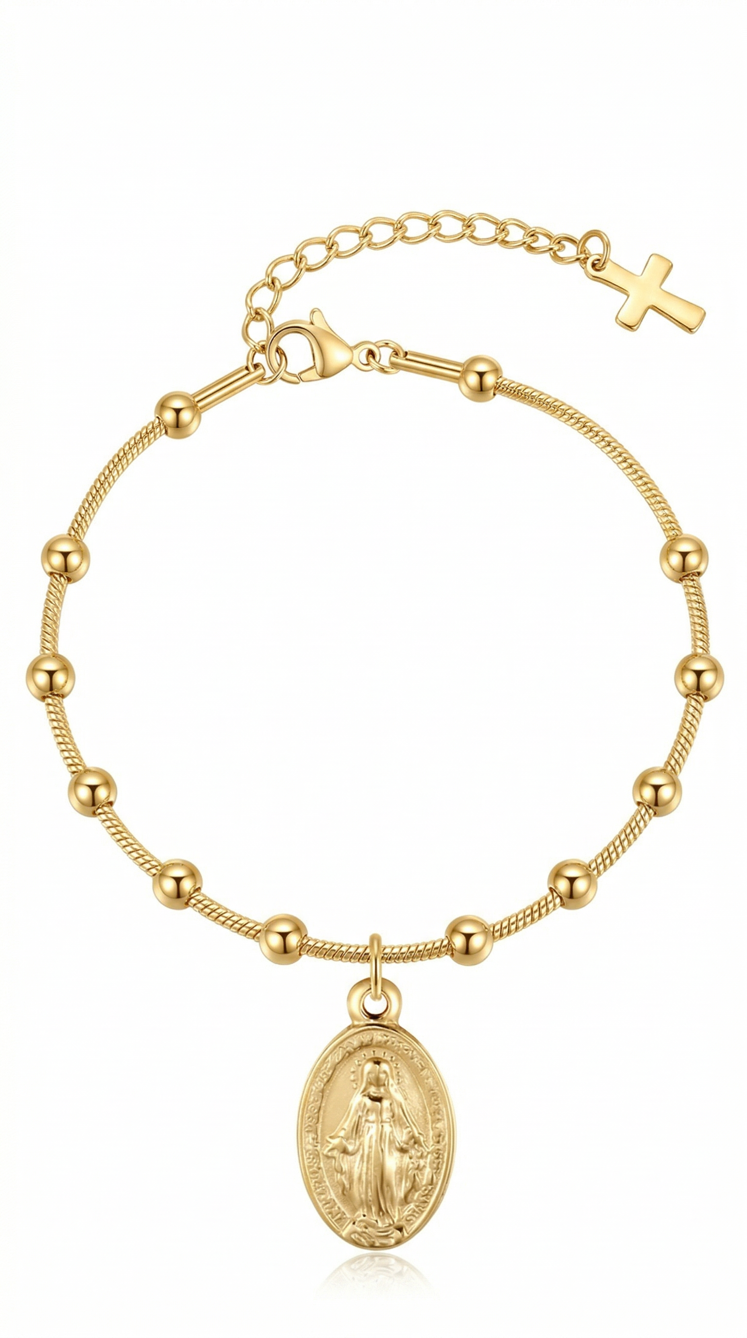 Womens Mary bracelet | Gold – Grace of Mary