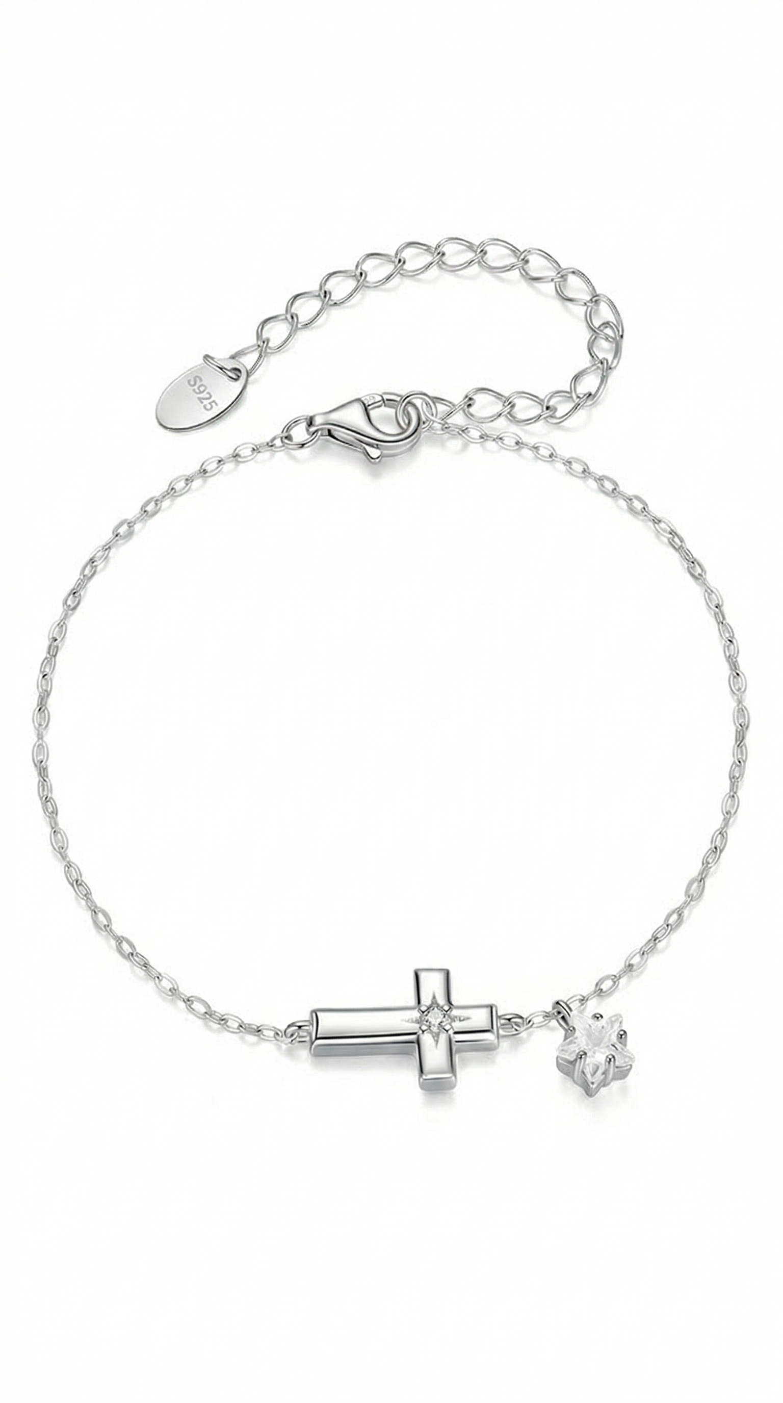 Womens cross bracelet | Silver – Sacred faith