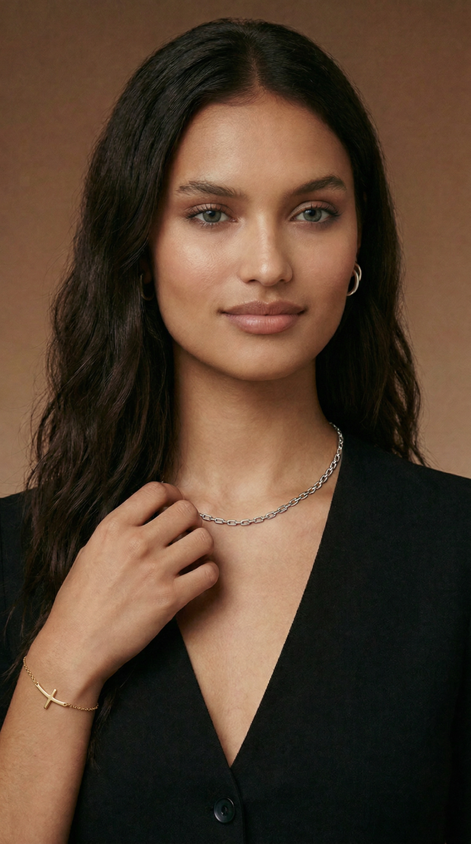 Womens cross bracelet | Gold – Faith