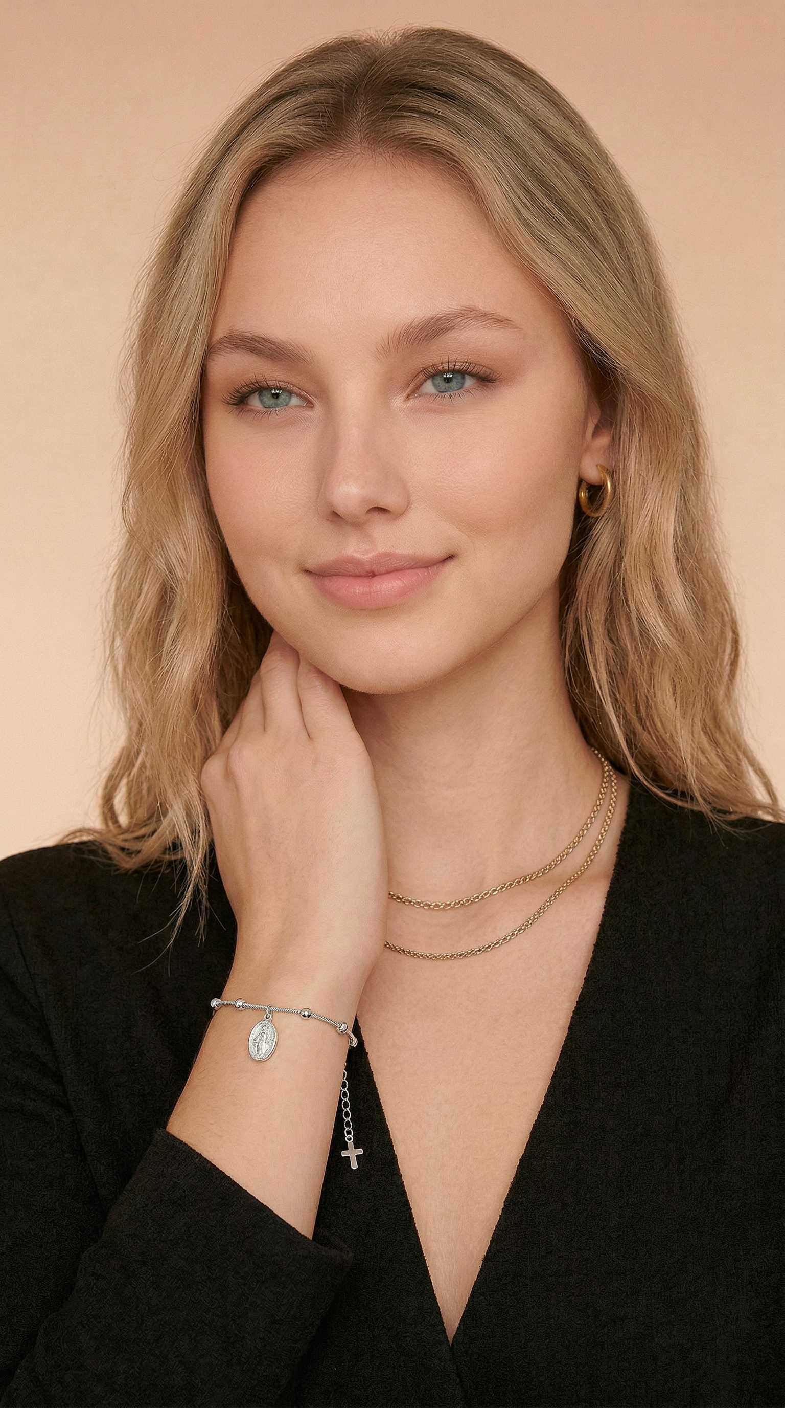 Womens Mary bracelet | Silver – Mary's blessing