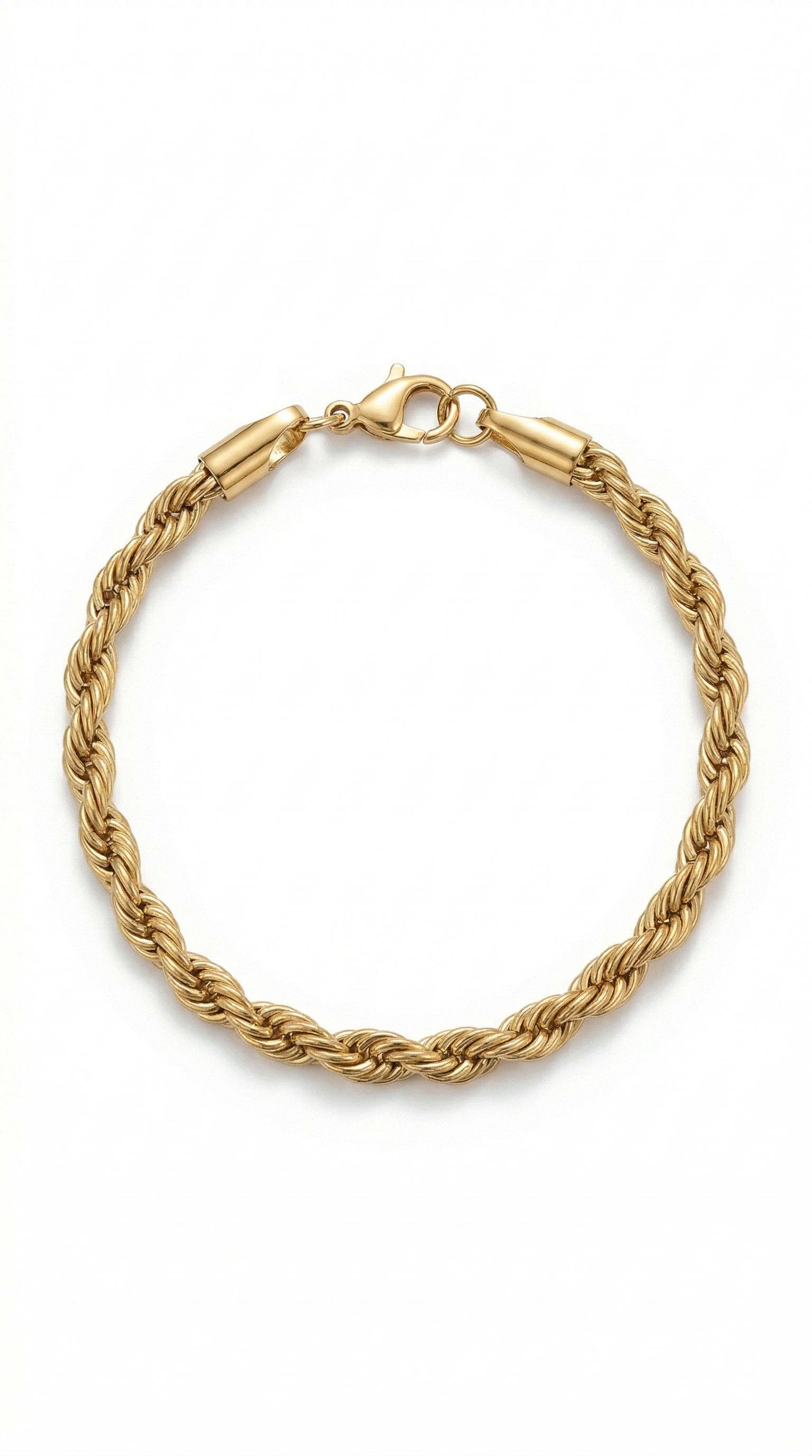 Mens bracelet | classic gold