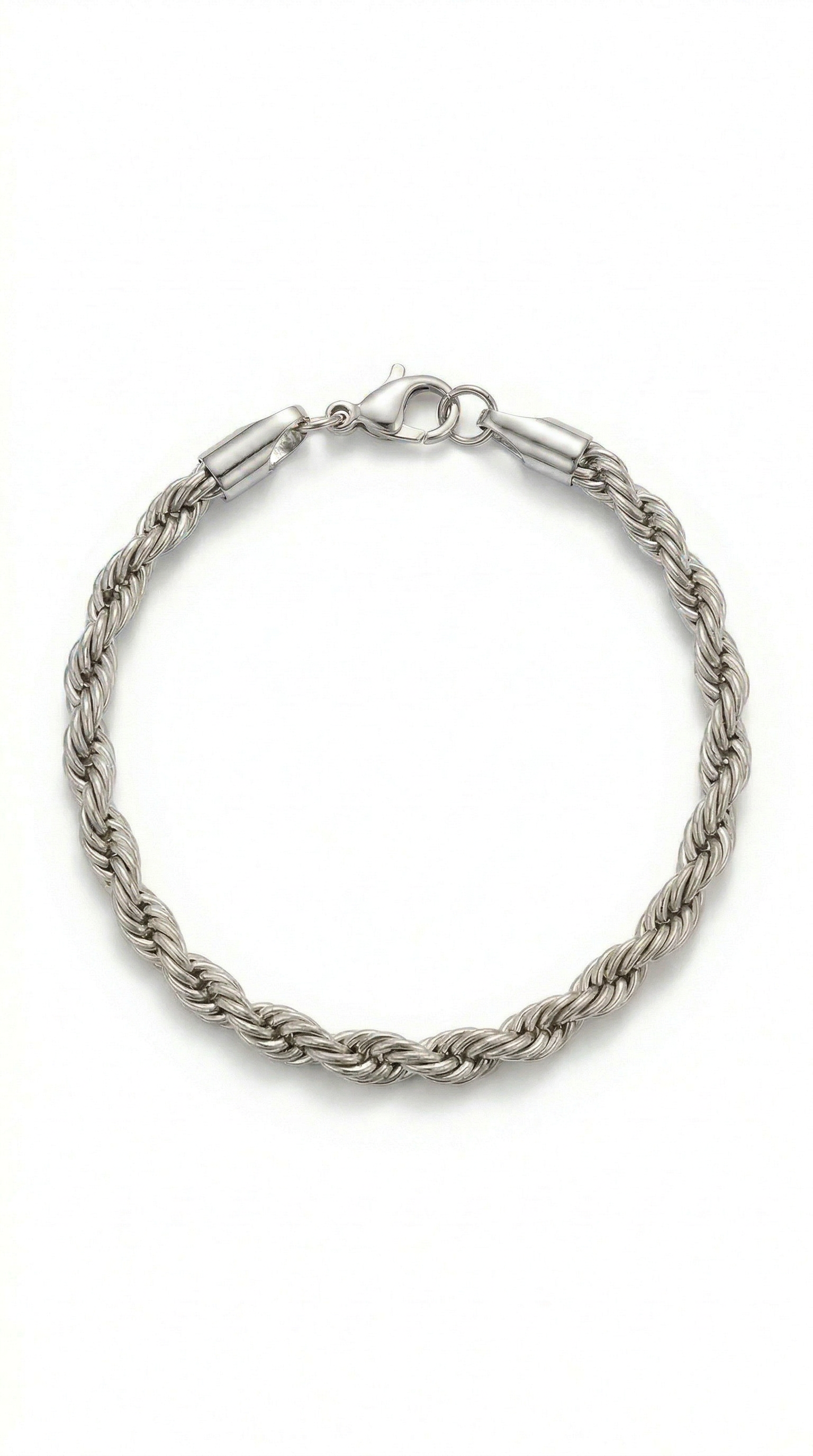 Mens bracelet | classic silver