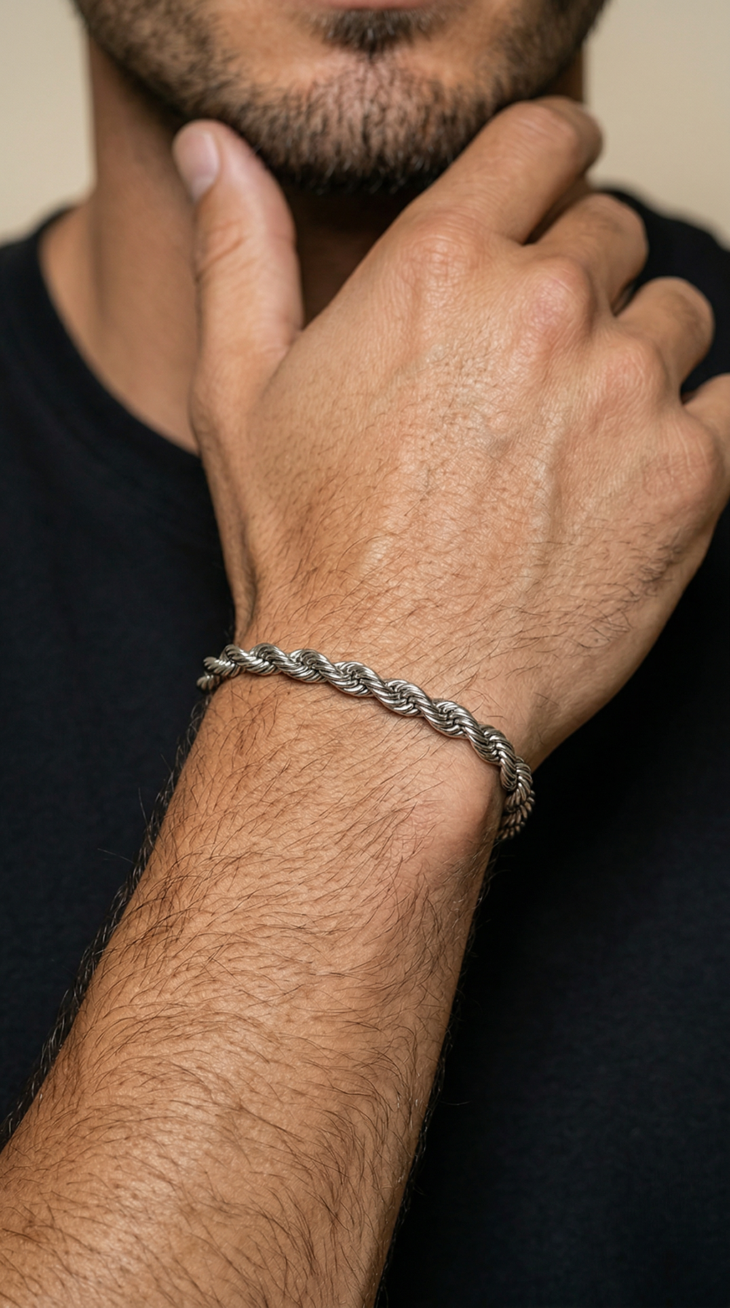 Heren armband | Zilver – Balance