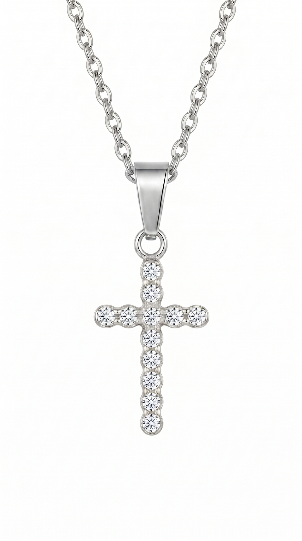 Dames kruis ketting | Zilver – Morning Star