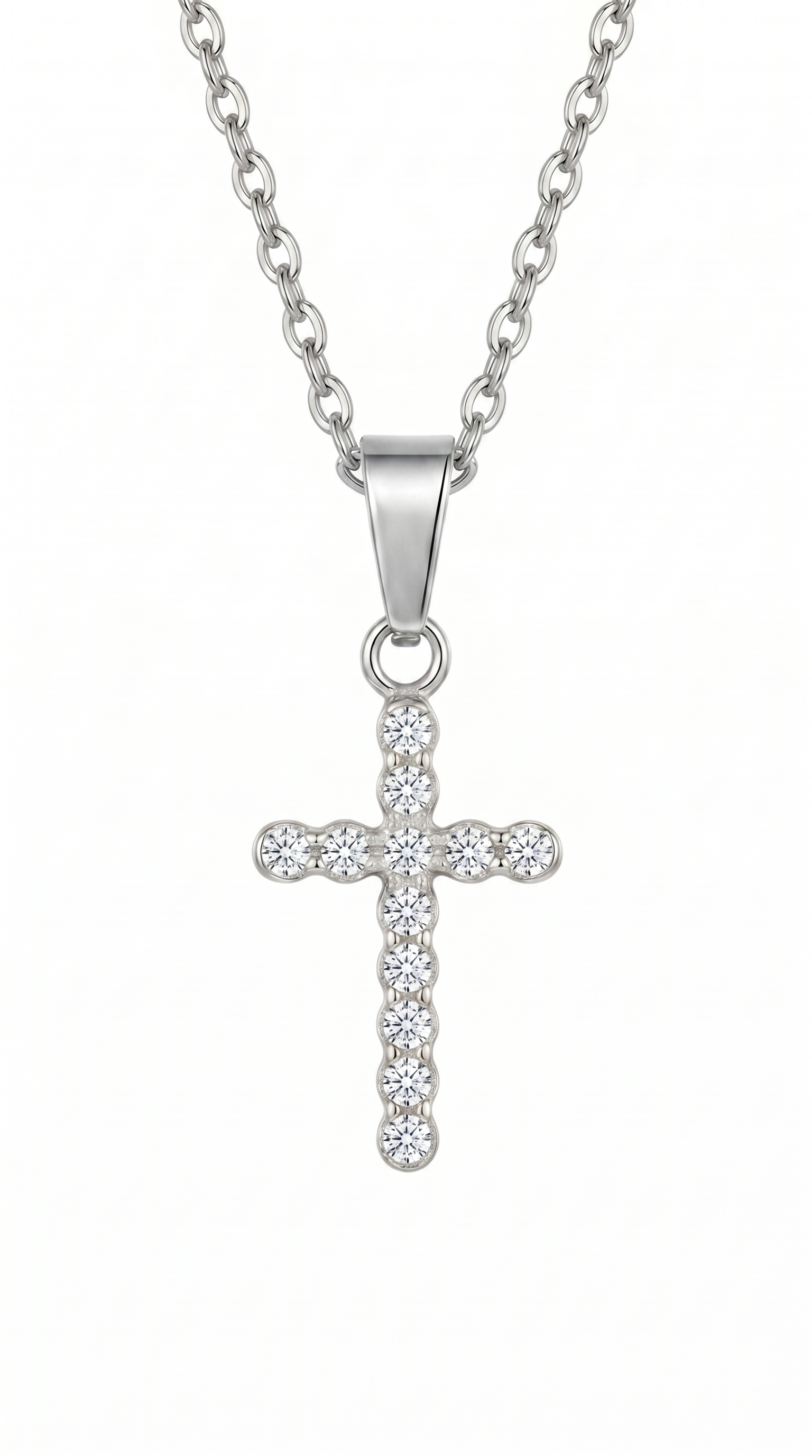 Dames kruis ketting | Zilver – Morning Star