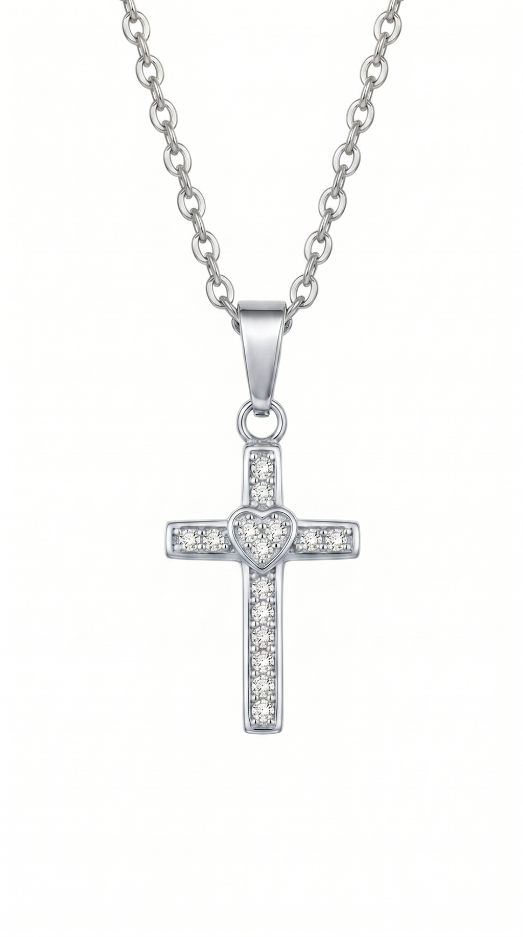 Dames kruis ketting | Zilver – Pure Grace