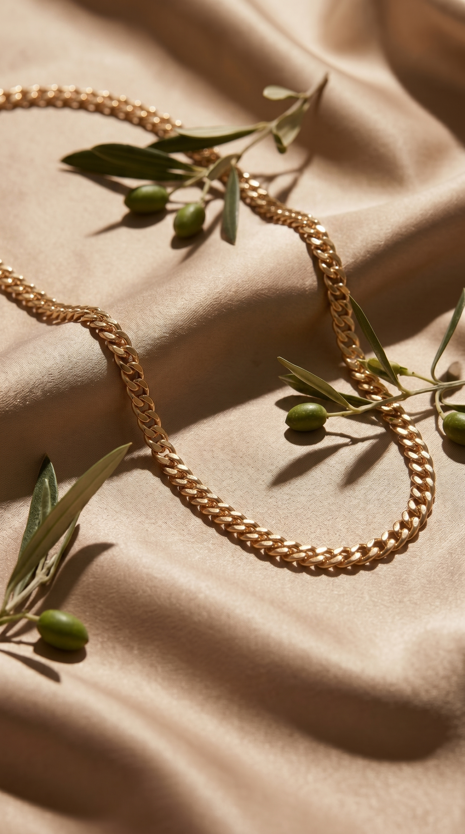 Heren cuban ketting 6mm 55cm | Goud - Anchor