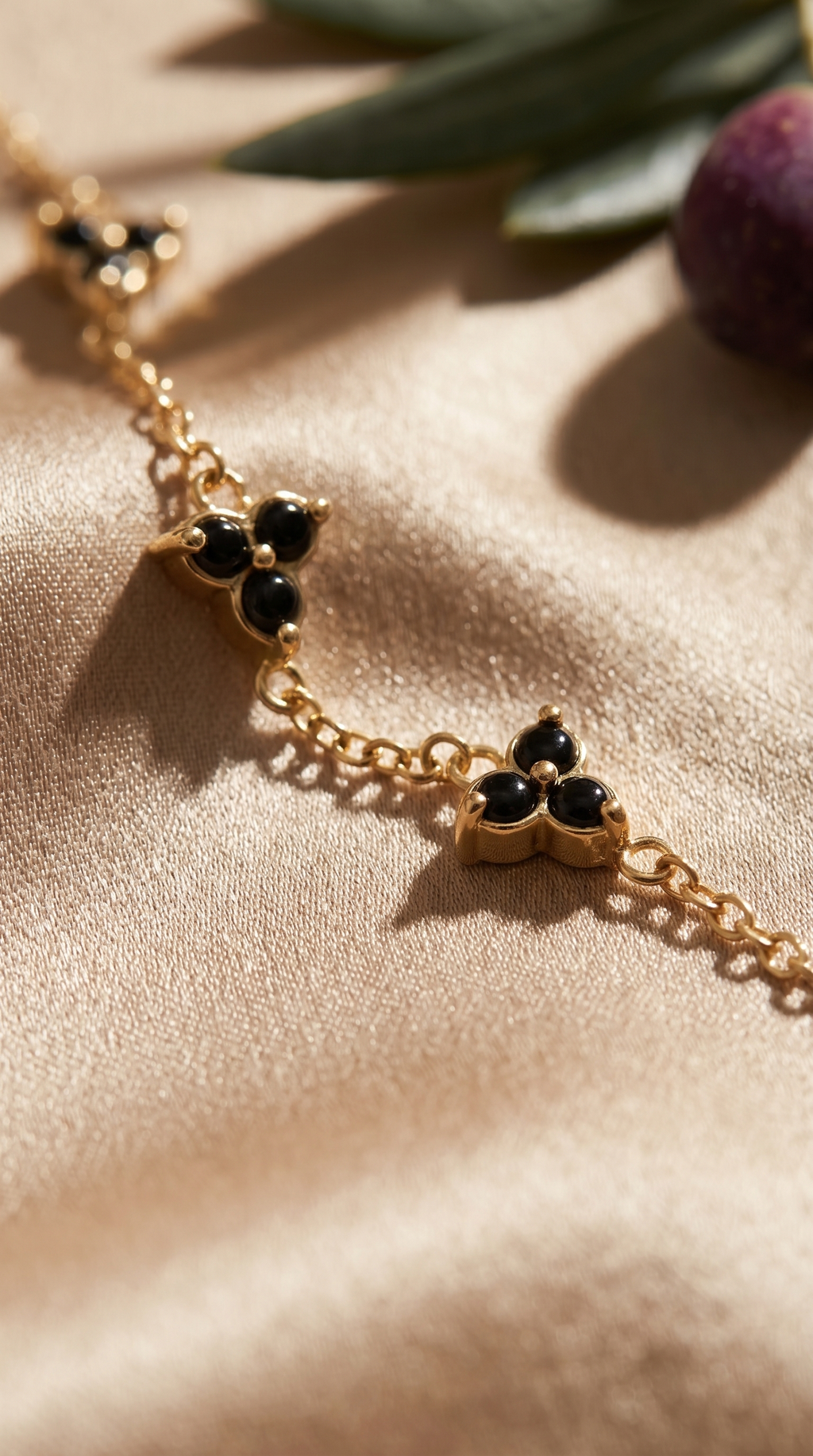 Heren kruis armband | Goud - Trinity