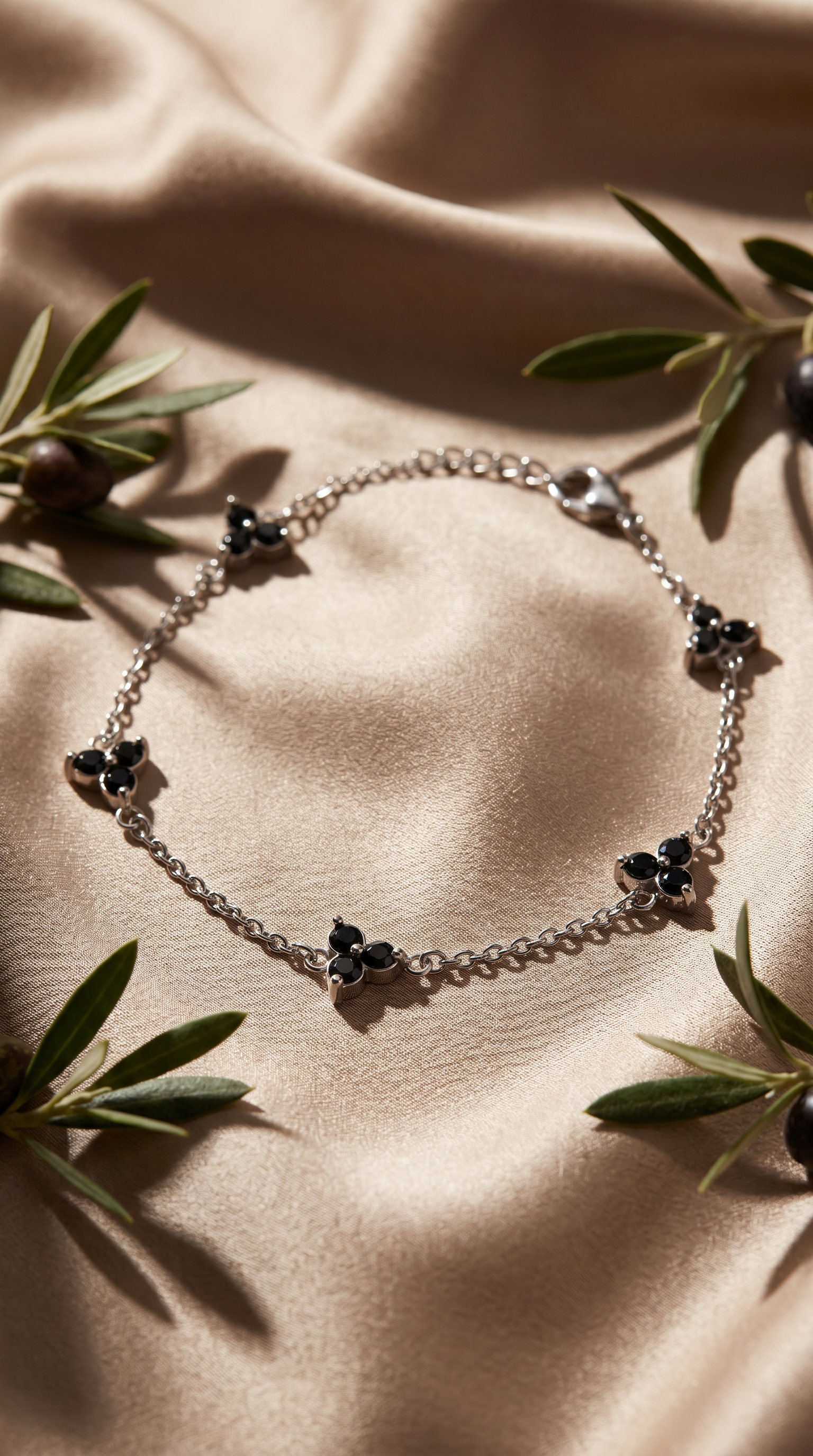 Heren kruis armband | Zilver – Trinity