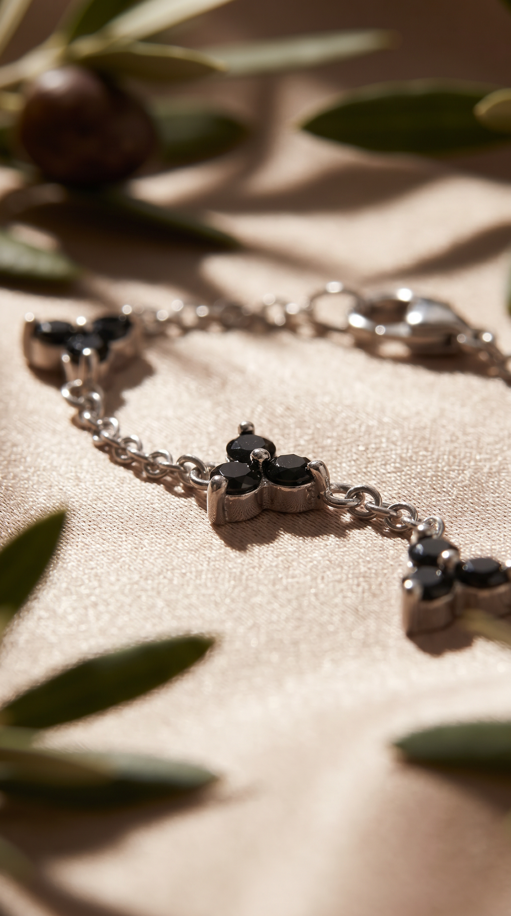 Heren kruis armband | Zilver – Trinity