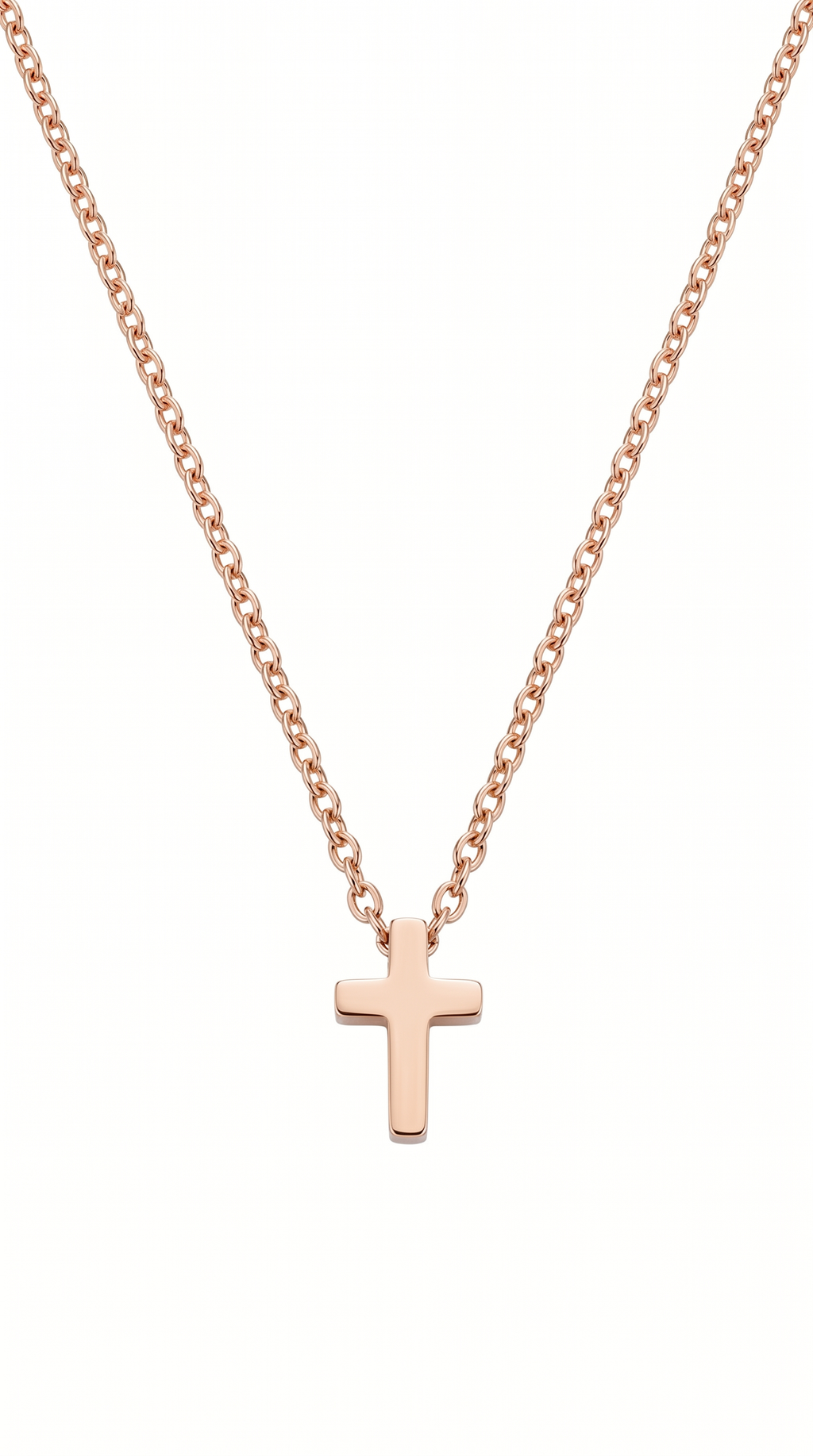 Dames kruis armband | Rosé Goud – Tender Mercy