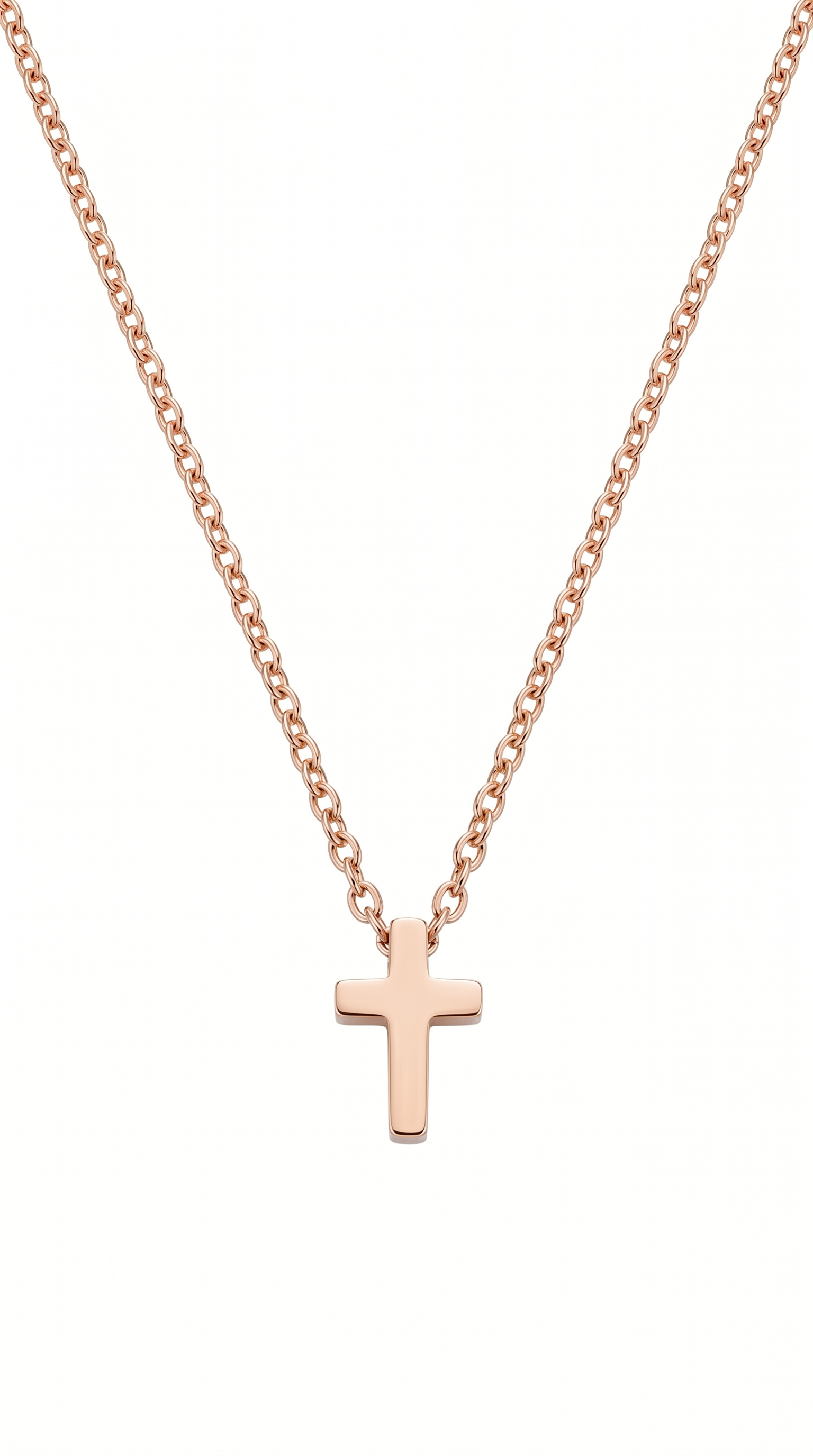 Dames kruis armband | Rosé Goud – Tender Mercy
