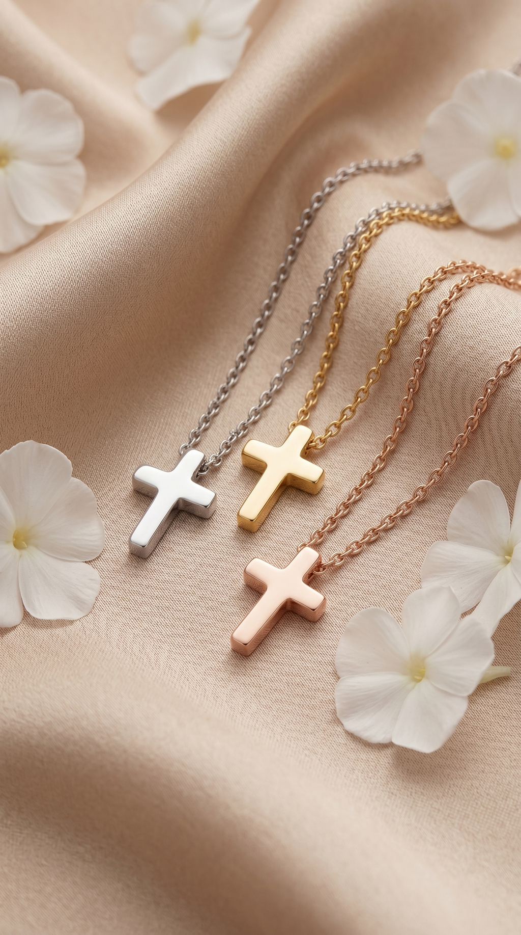 Dames kruis armband | Goud – Tender Mercy