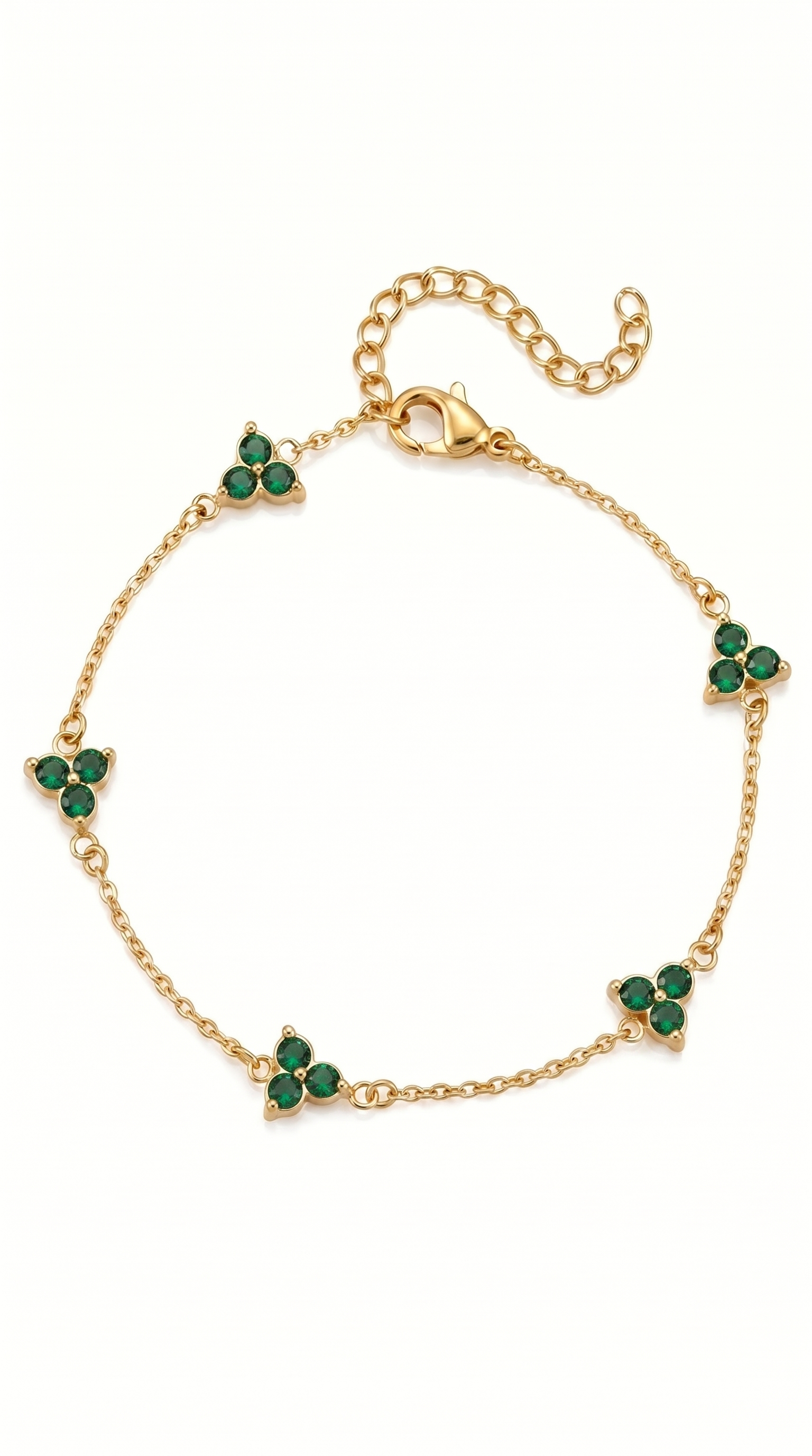 Heren kruis armband | Goud - Trinity