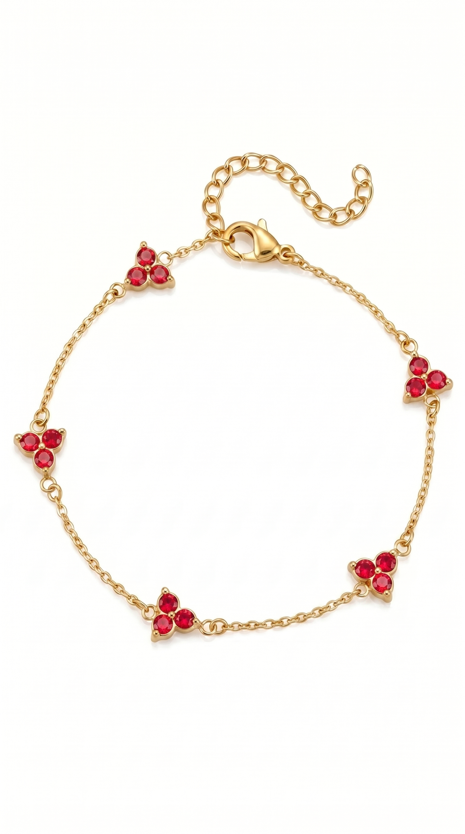 Heren kruis armband | Goud - Trinity
