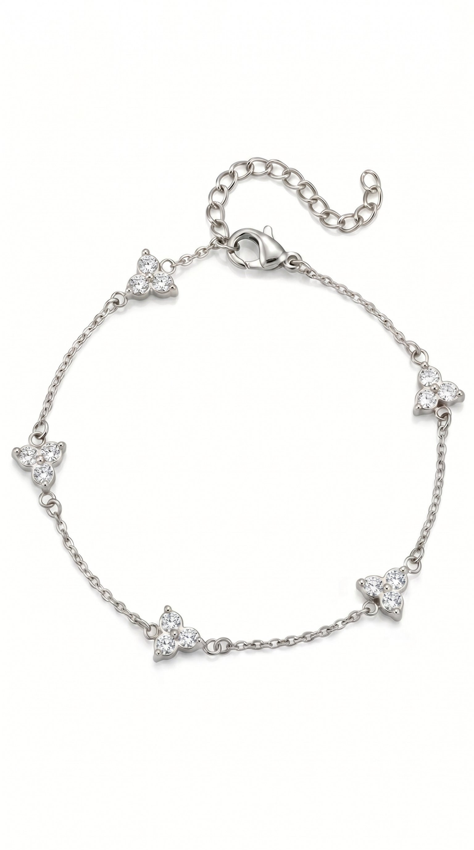 Heren kruis armband | Zilver – Trinity