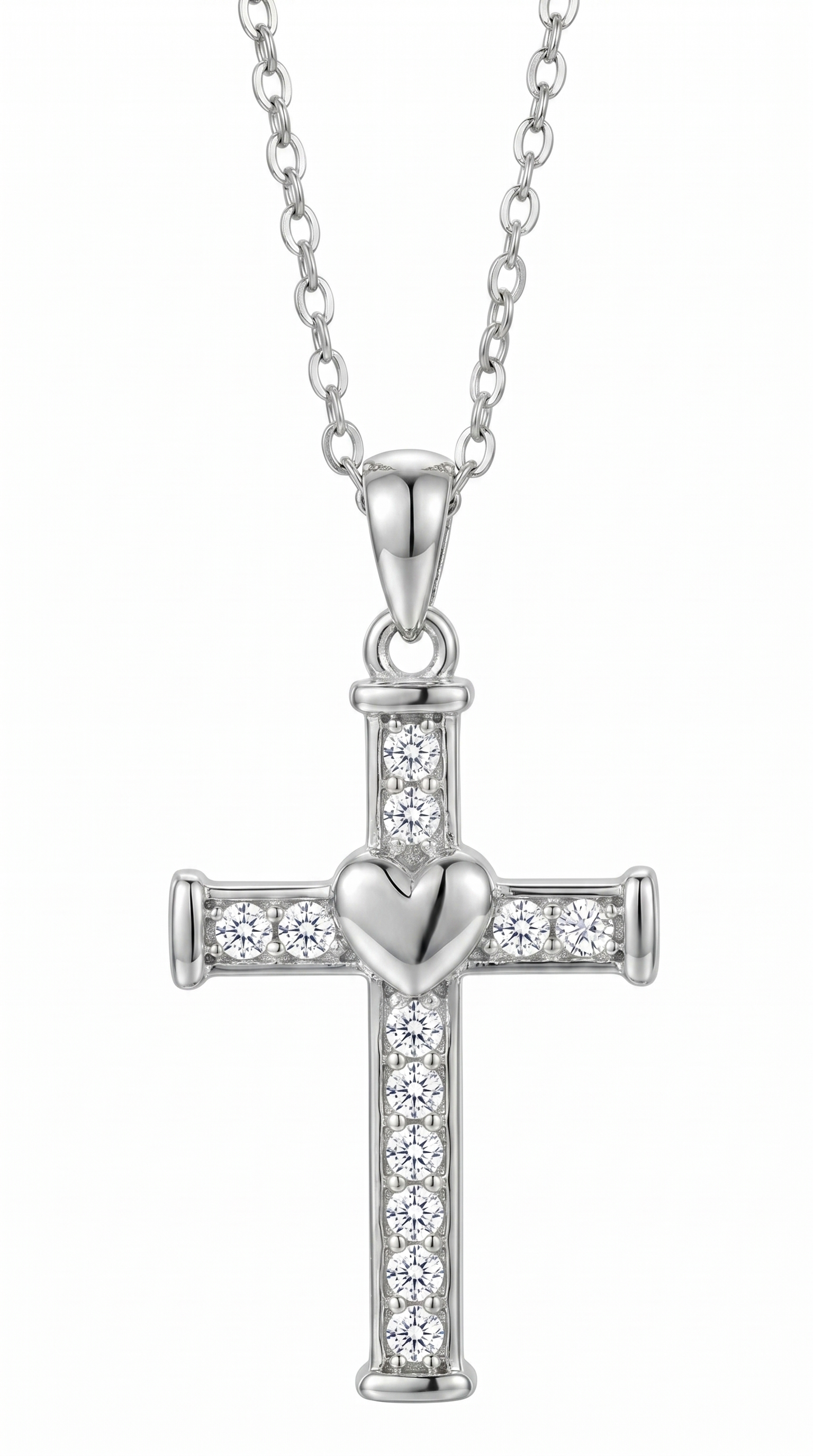 Dames kruis ketting | Queens collectie - Zilver – Ruth's Devotion