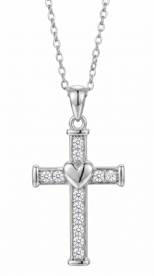 Dames kruis ketting | Queens collectie - Zilver – Ruth's Devotion