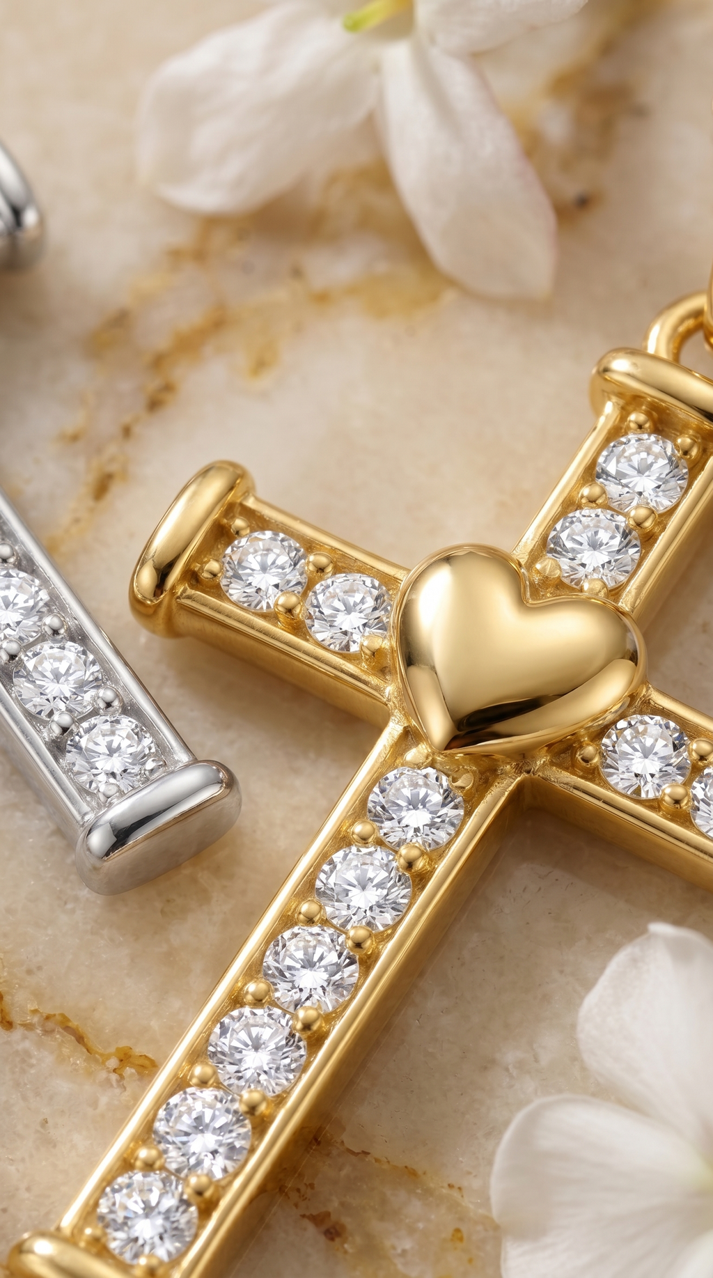 Dames kruis ketting | Queens collectie Goud – Ruth's Devotion