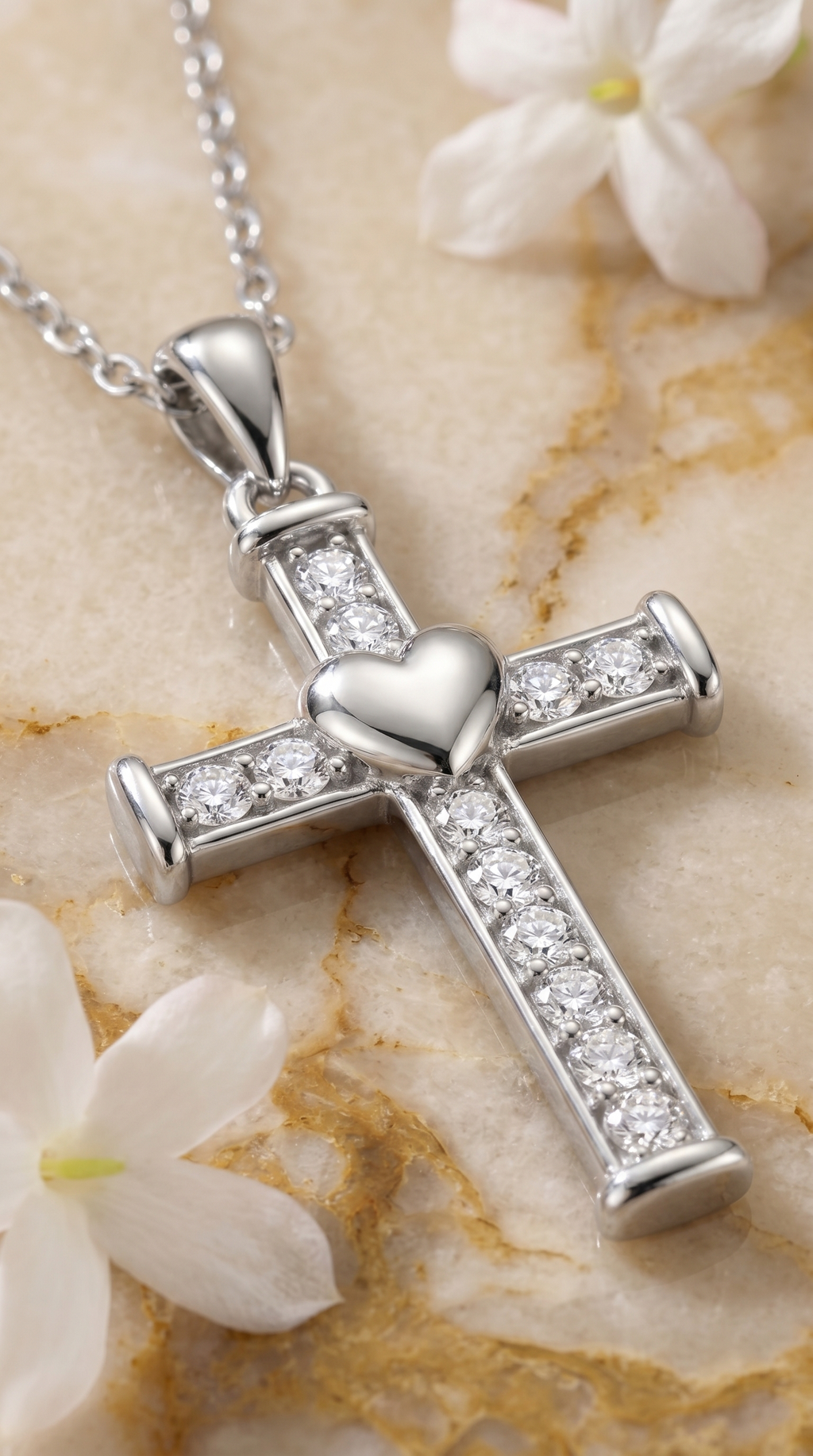 Dames kruis ketting | Queens collectie - Zilver – Ruth's Devotion