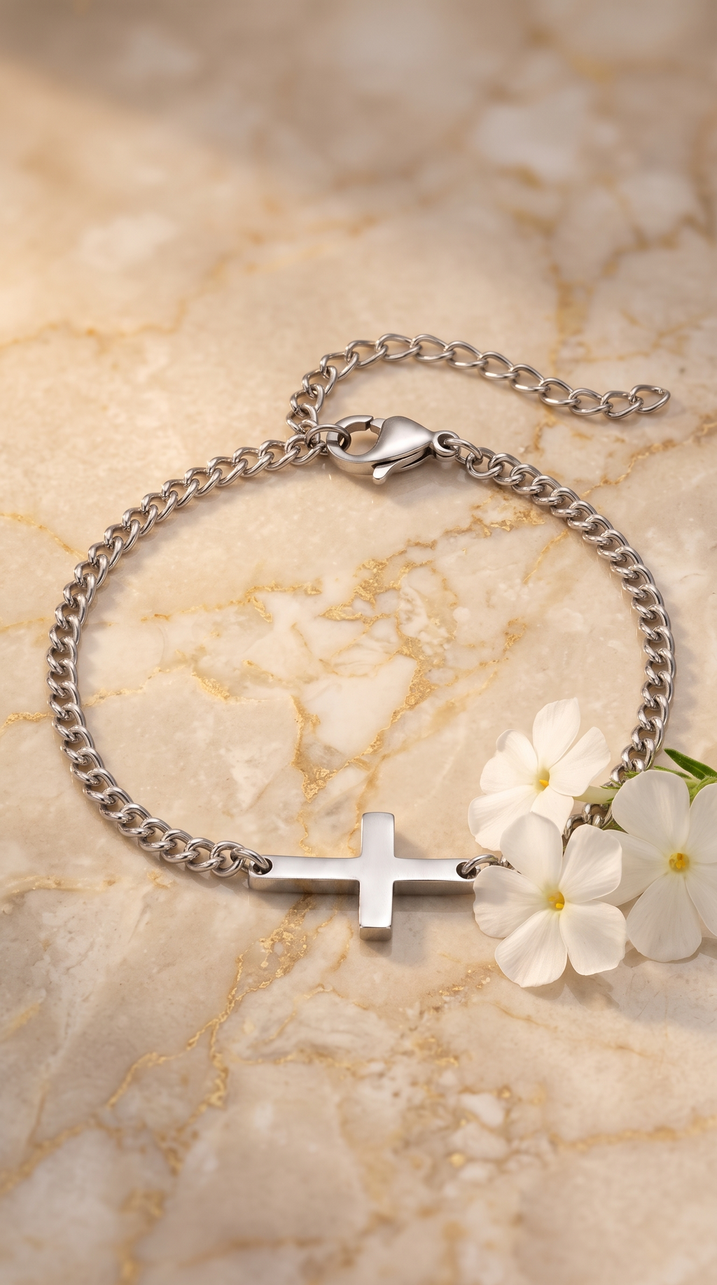 Women's Cross Bracelet | Silver – Selah