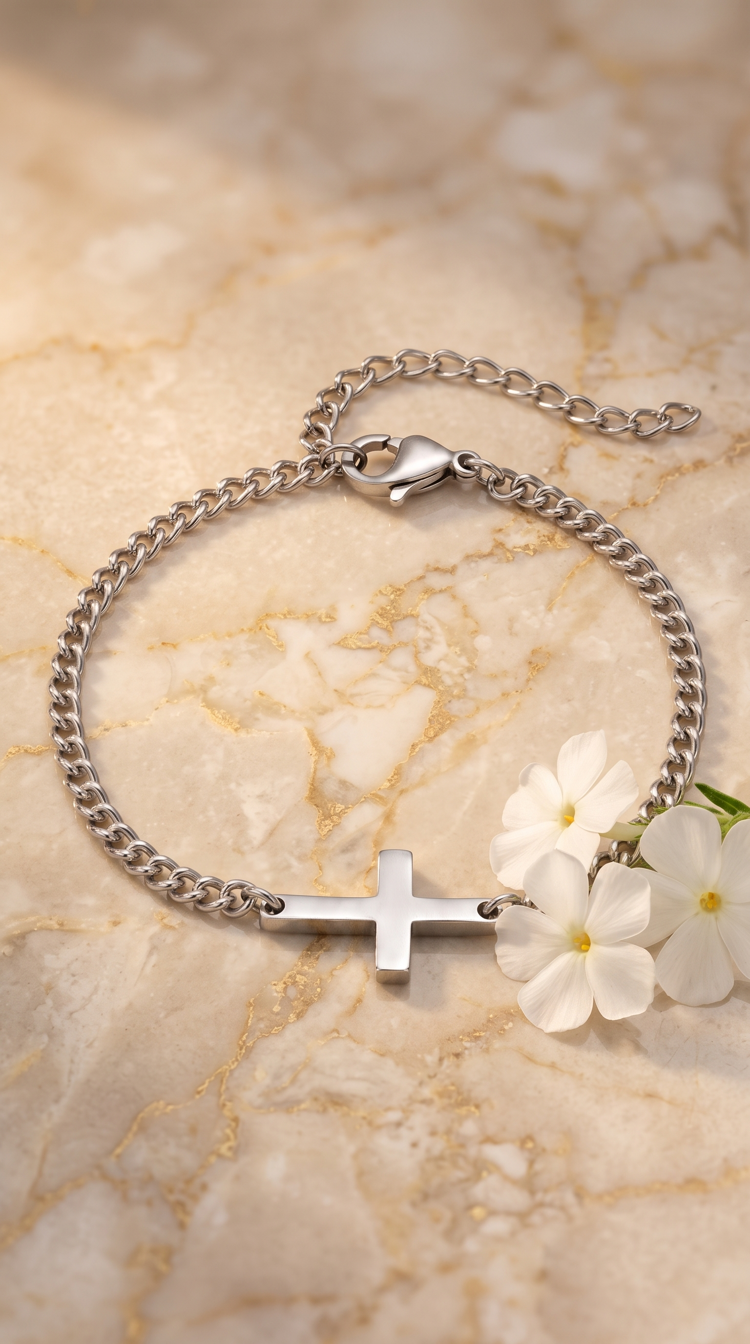 Women's Cross Bracelet | Silver – Selah
