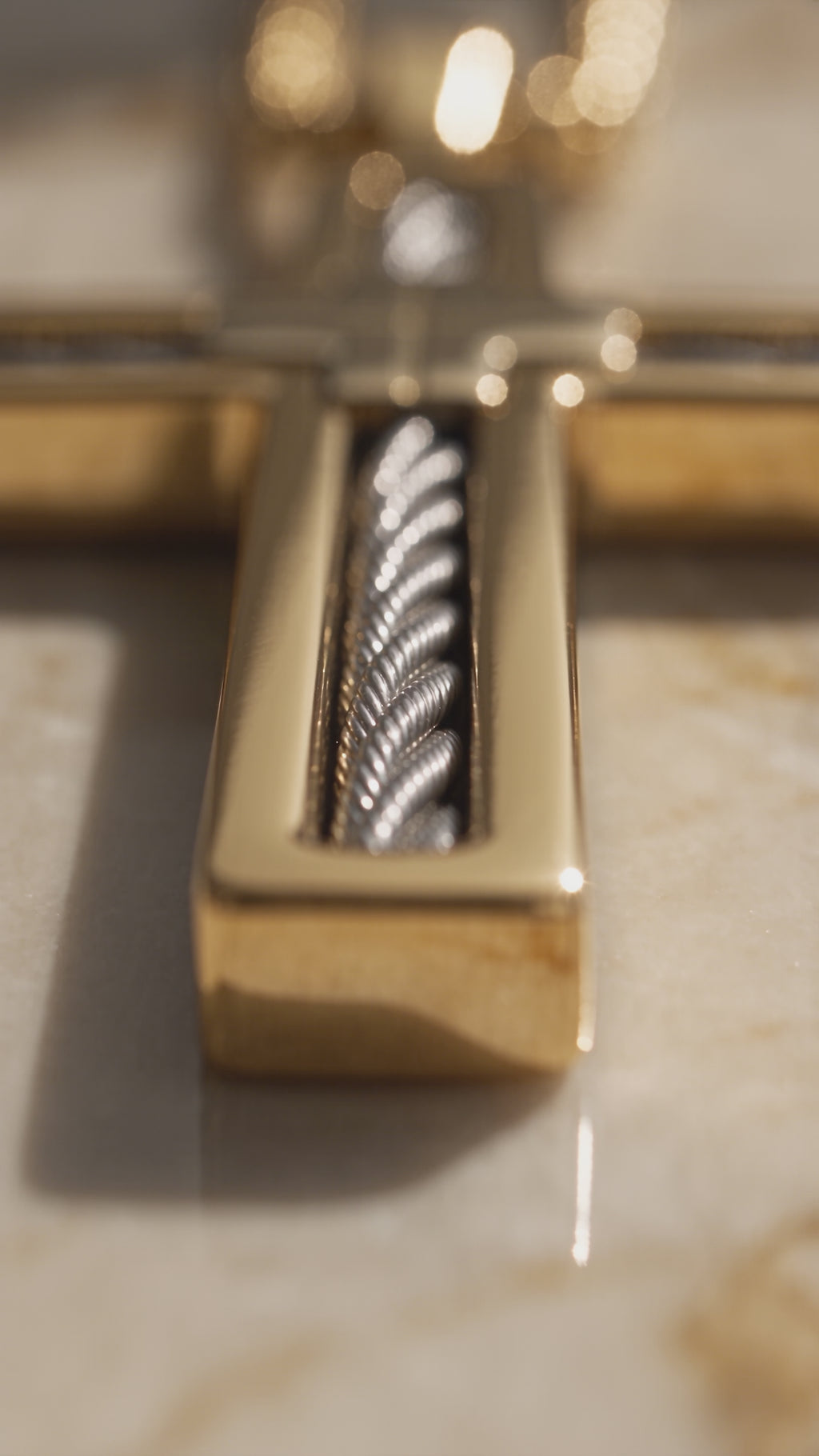 Heren kruis ketting | Zilver – The Sling