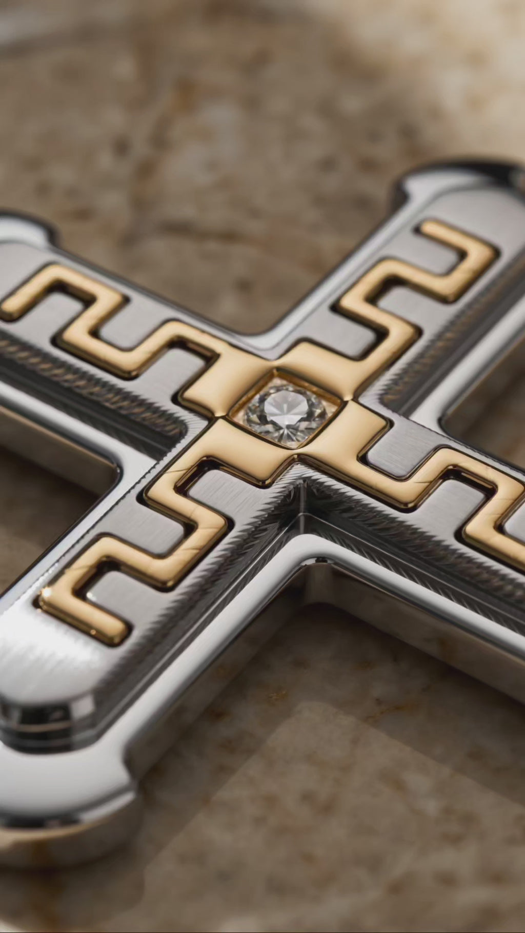 Men's Cross Necklace | Kings Collection – Black – Solomon's Wisdom