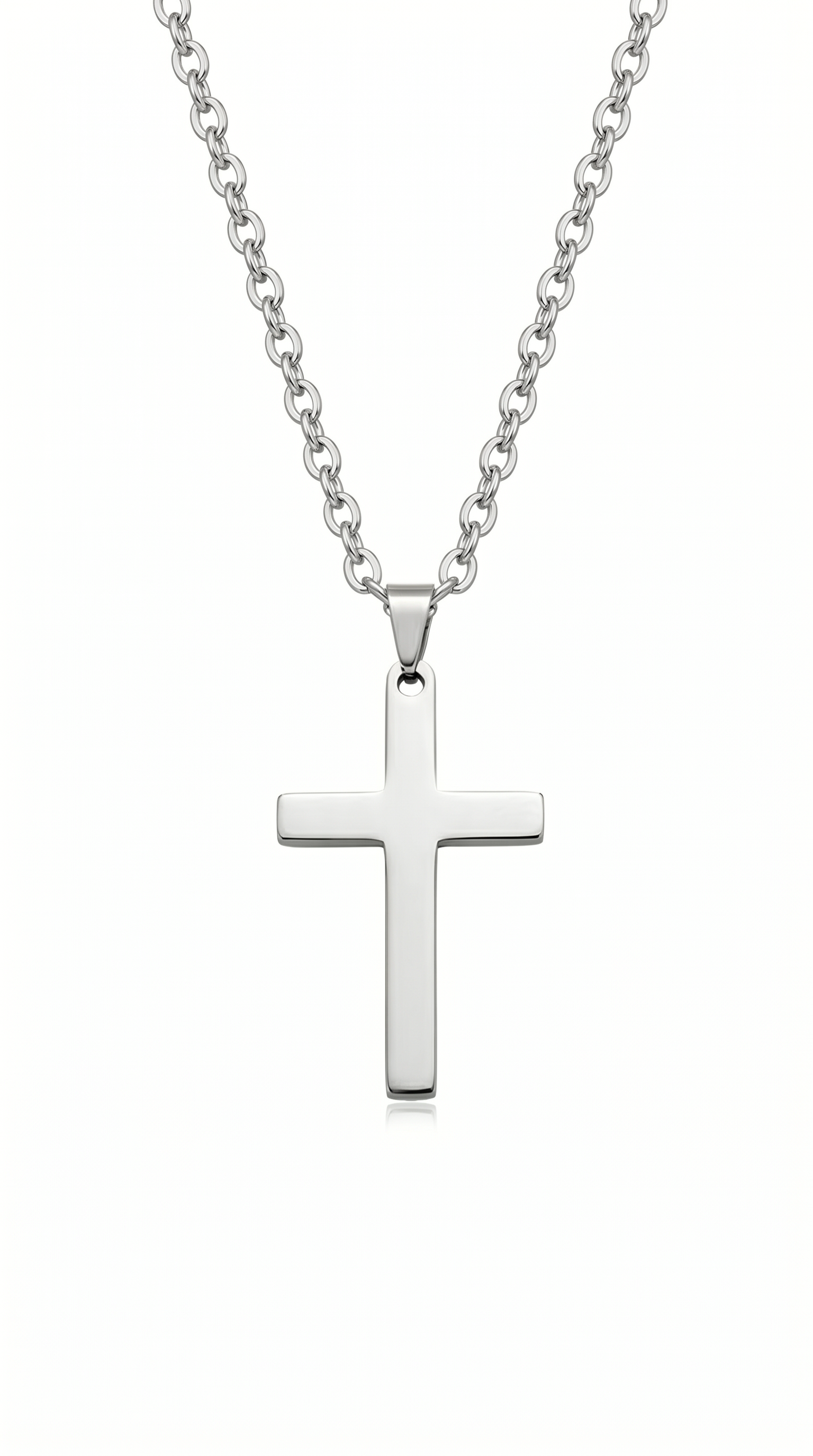 Heren kruis ketting | Zilver – Cornerstone