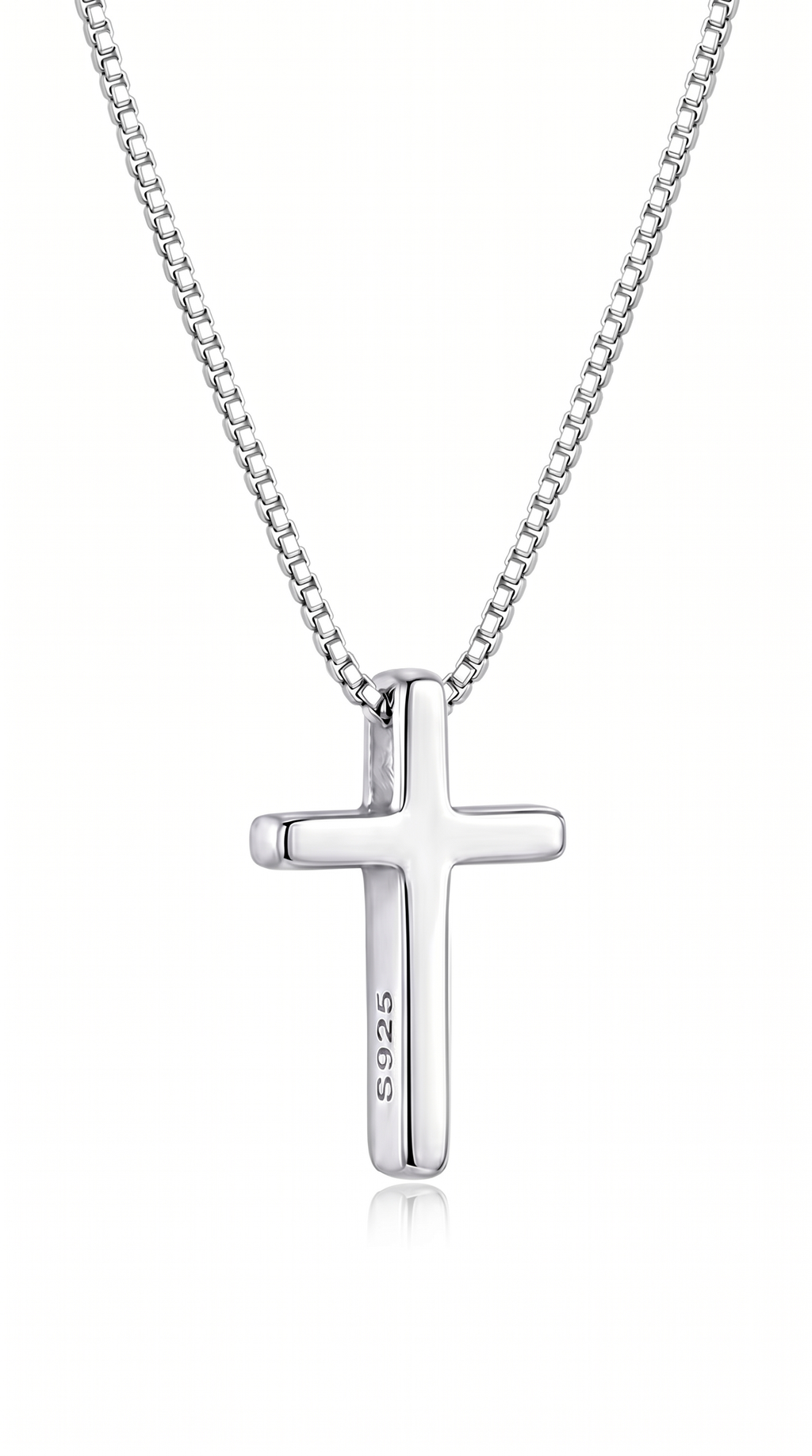 Dames kruis ketting | s925 Zilver – Pure Devotion