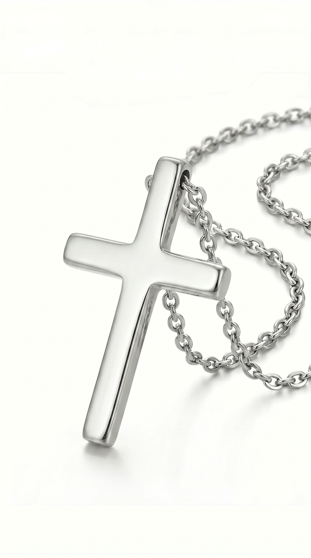Men's cross necklace | Silver – Cornerstone
