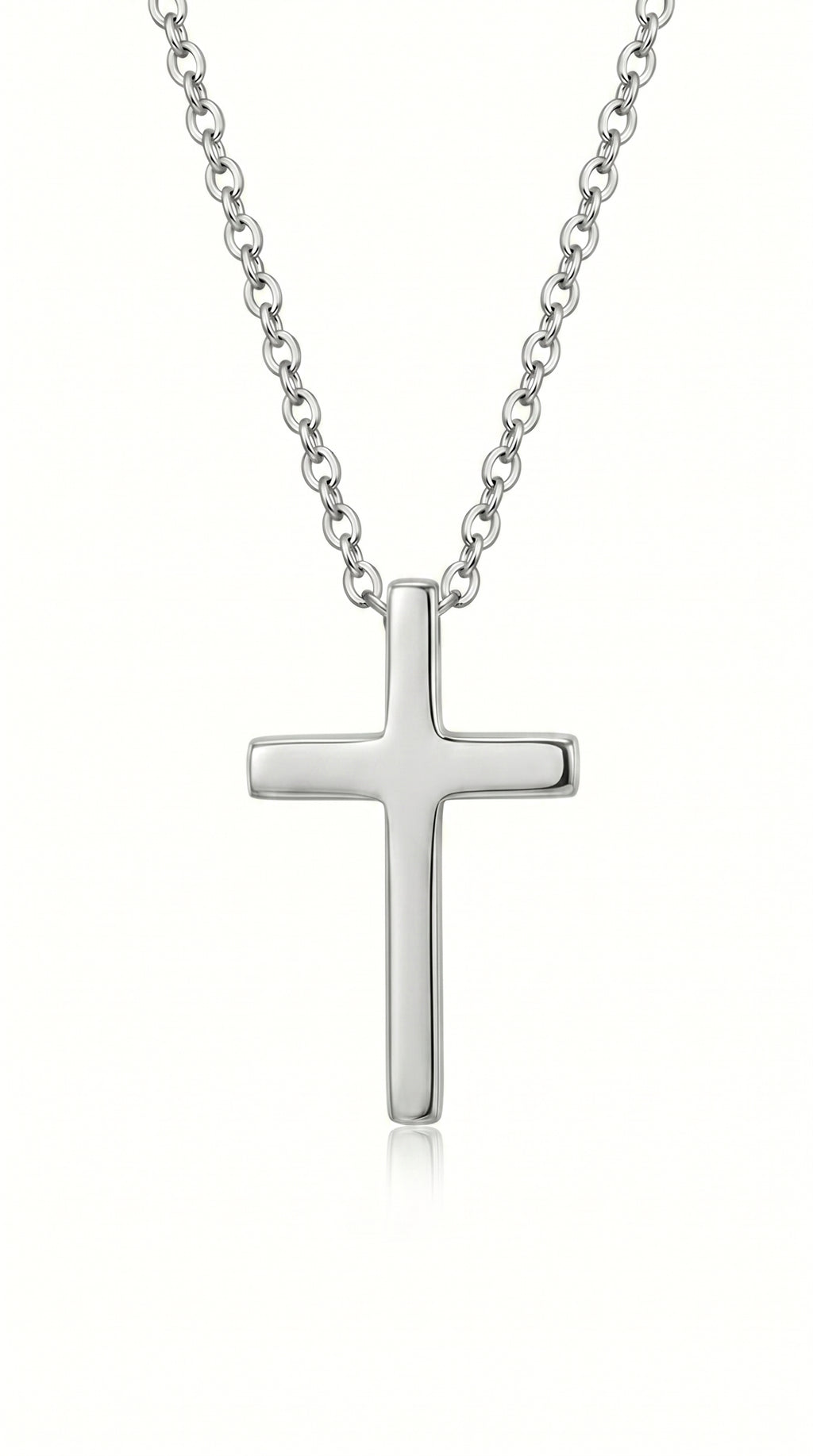 Men's cross necklace | Silver – Cornerstone